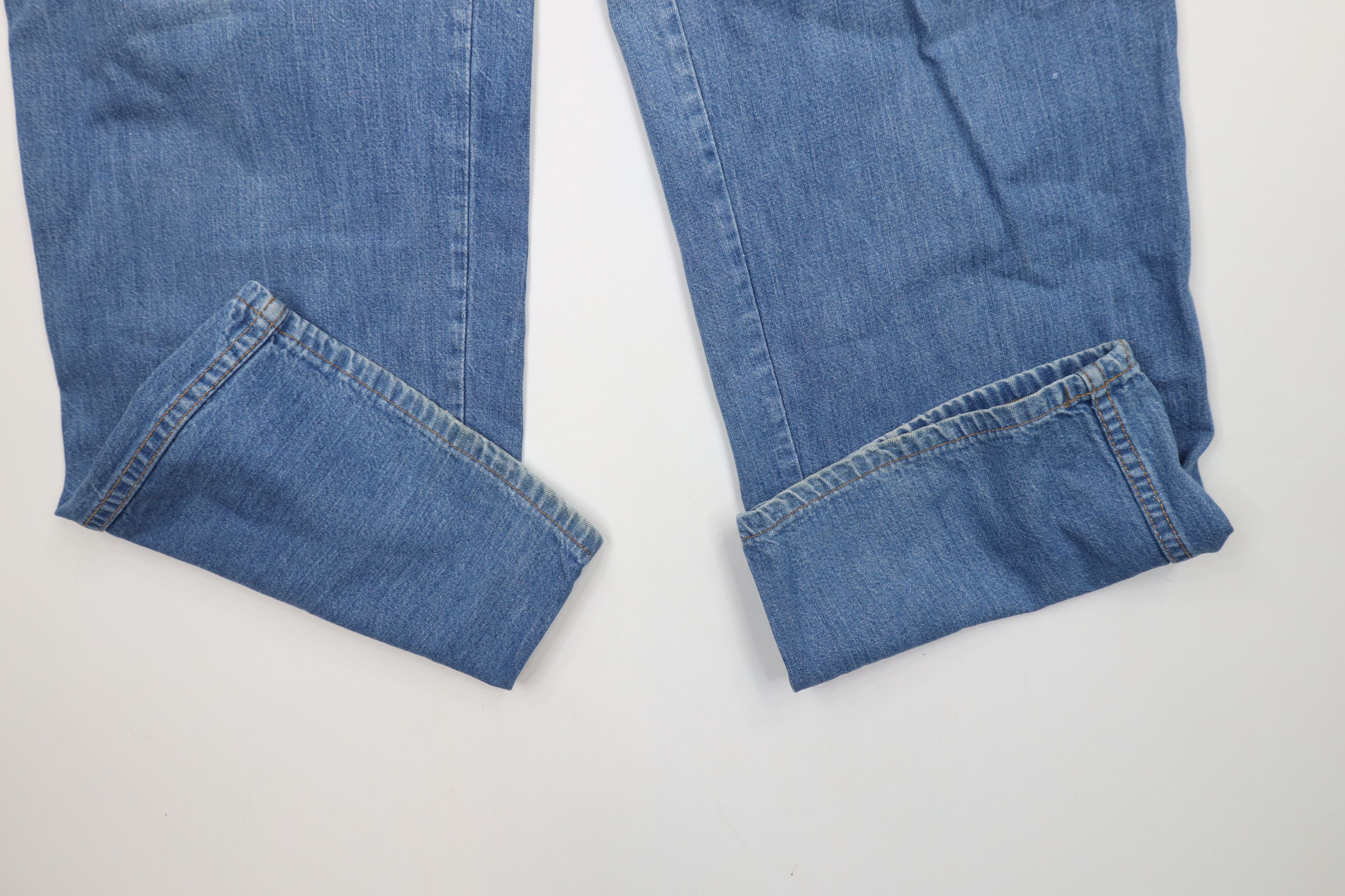 Vintage Vintage 70s Streetwear Relaxed Wide Leg Denim Jeans USA Size 42" / US 20 - 5 Thumbnail