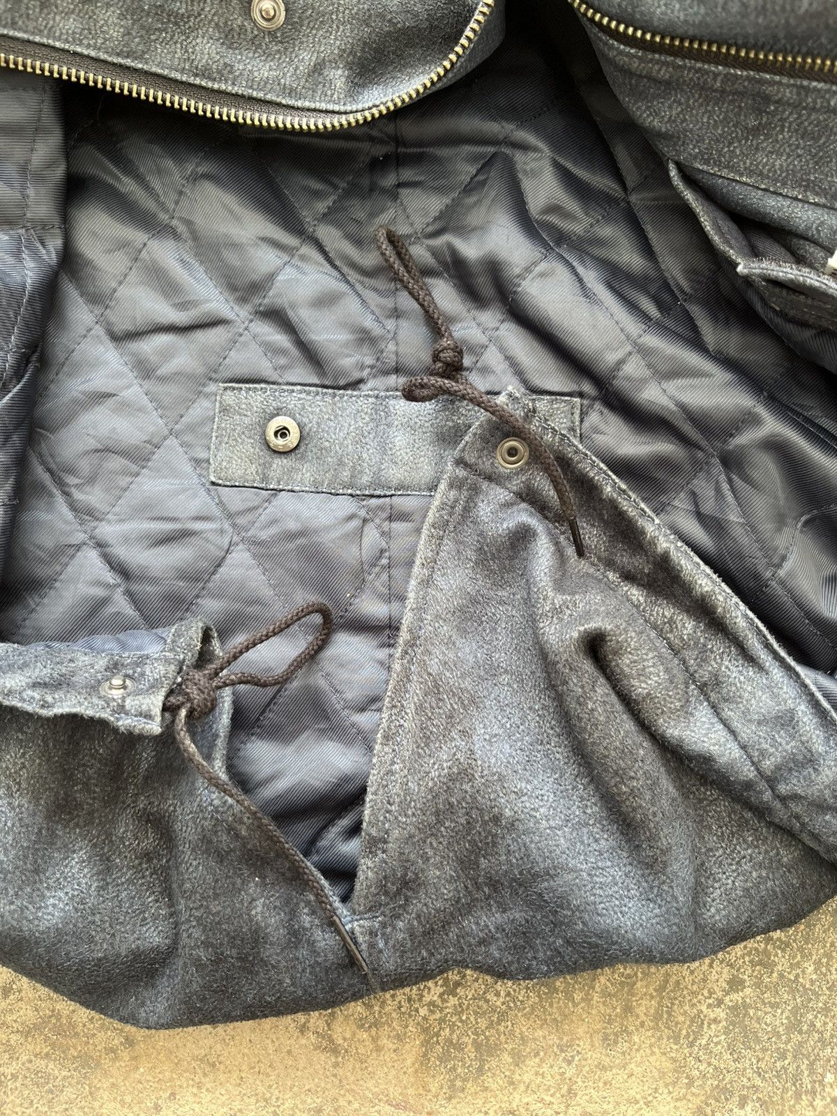 If Six Was Nine Tornado mart jacket waxed dark blue Size US M / EU 48-50 / 2 - 8 Thumbnail