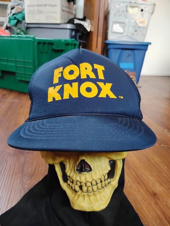 Other Deadstock Vintage Fort Knox Snap Trucker Hat Cap Size ONE SIZE - 1 Thumbnail