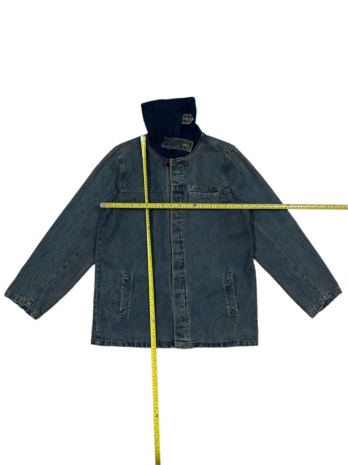 Japanese Brand Vintage Japanese Brand Denim Edit Streetstyle Denim Jacket Size US M / EU 48-50 / 2 - 11 Thumbnail