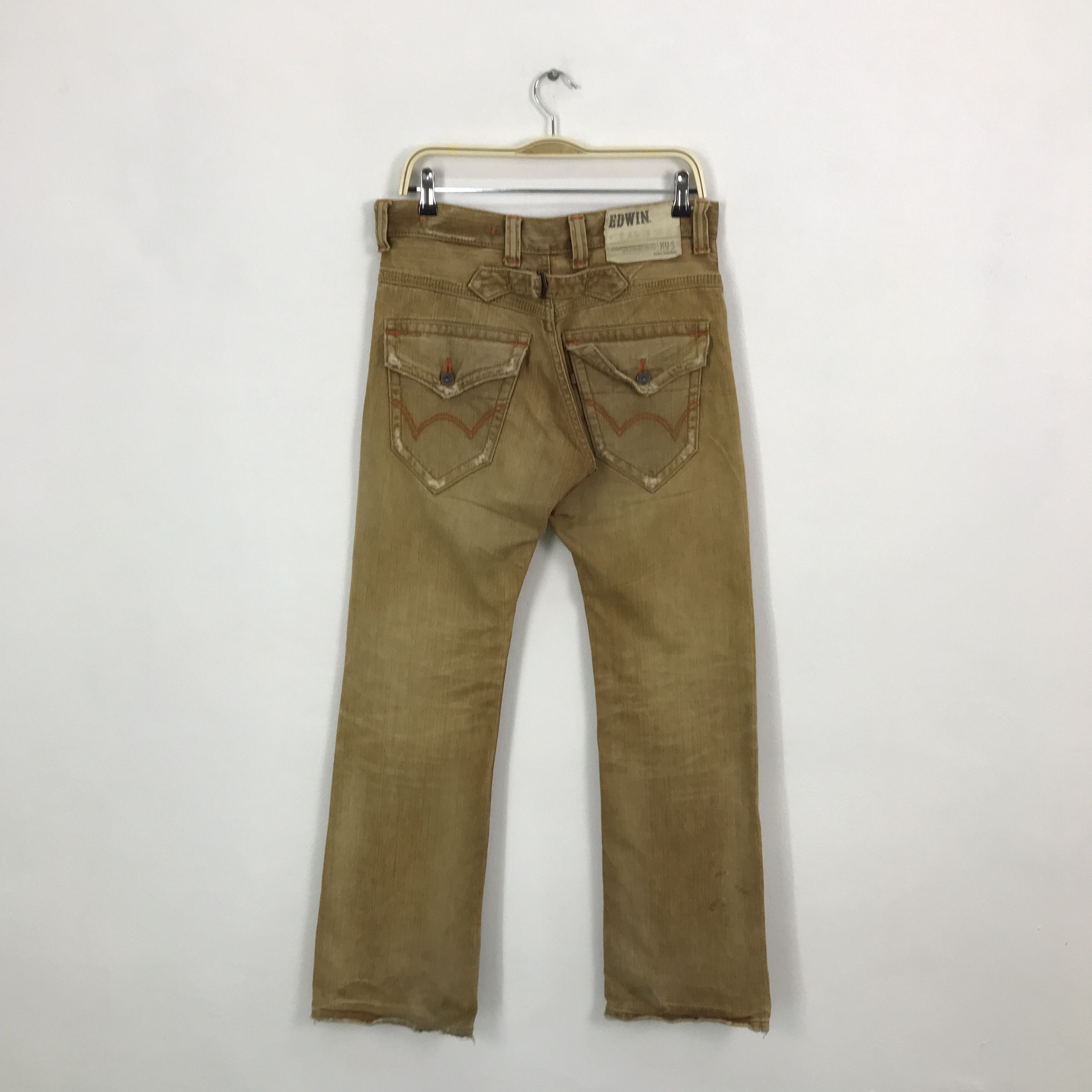 Edwin × Japanese Brand Flared Edwin Japan style Bootcut denim pants Size US 30 / EU 46 - 2 Thumbnail