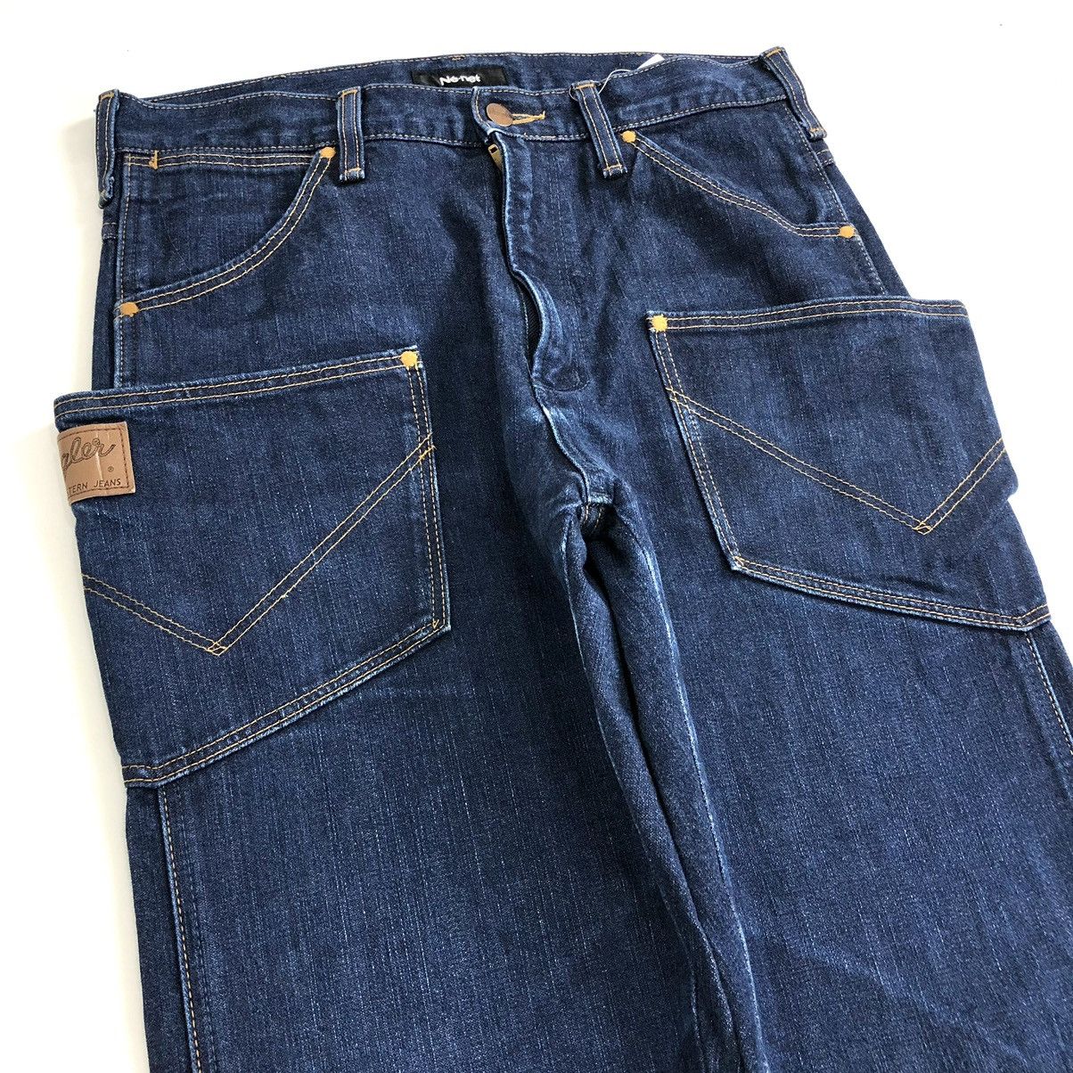 Issey Miyake × Ne-Net Y2K Wrangler x Ne-Net Japan by Issey Miyake Big Pocket Jeans Size US 30 / EU 46 - 5 Thumbnail