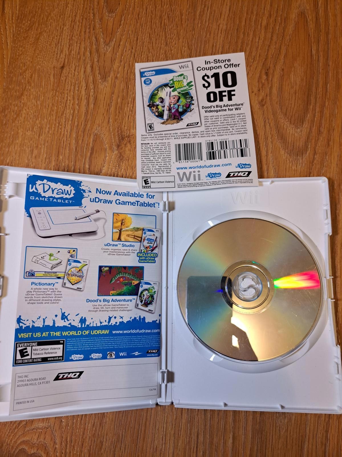 Other uDraw Studio Nintendo Wii COMPLETE Great Condition Size ONE SIZE - 4 Thumbnail