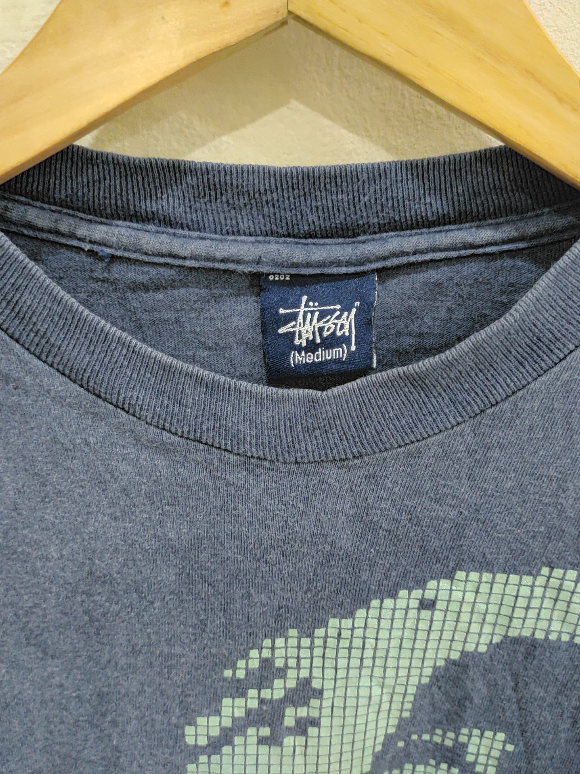 Stussy × Vintage 🔥 VINTAGE STUSSY BOB MARLEY FADED LONG SLEEVE Size US M / EU 48-50 / 2 - 4 Thumbnail