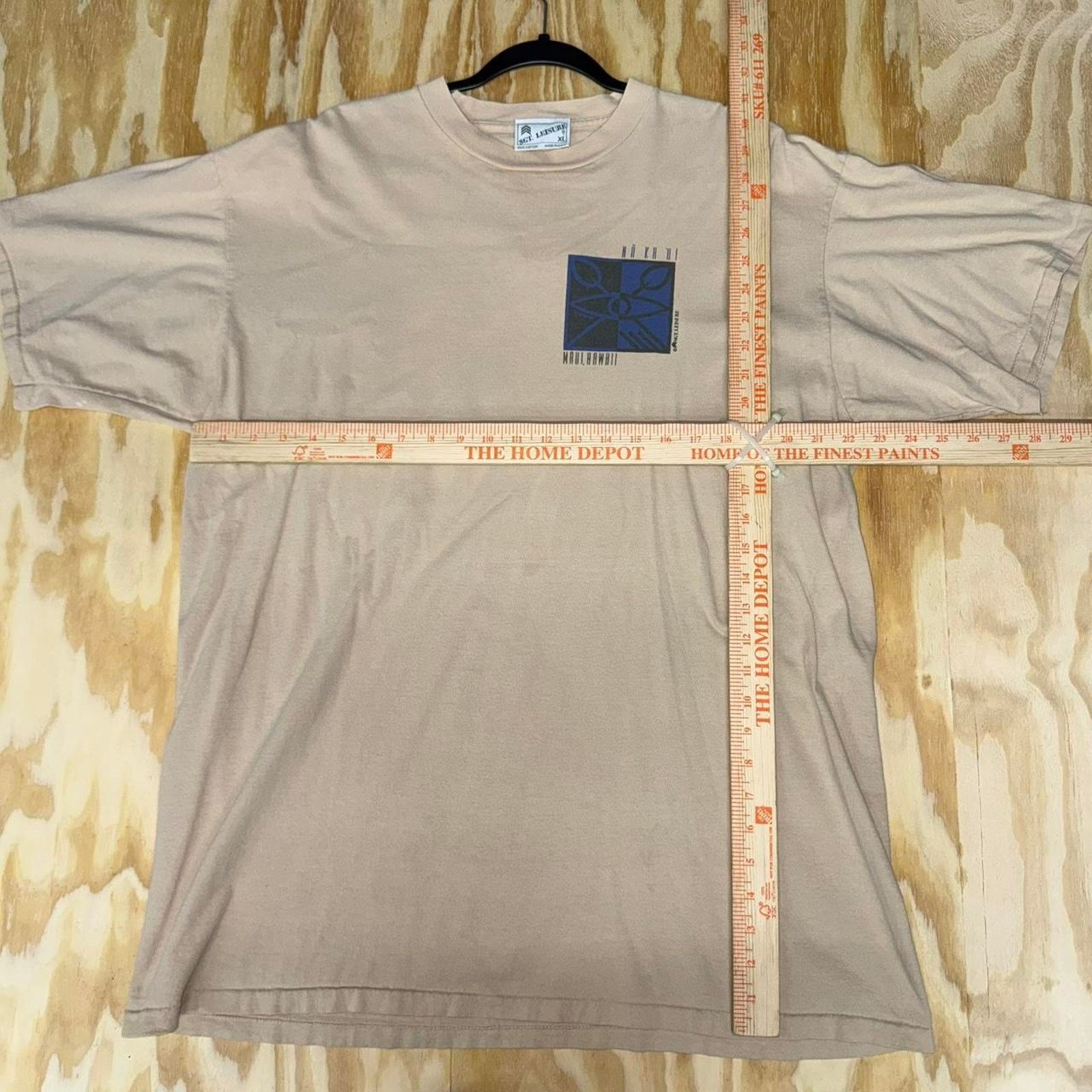 Vintage Vintage y2k sgt leisure 1990s military maui hawaii t-shirt Size US XL / EU 56 / 4 - 3 Thumbnail