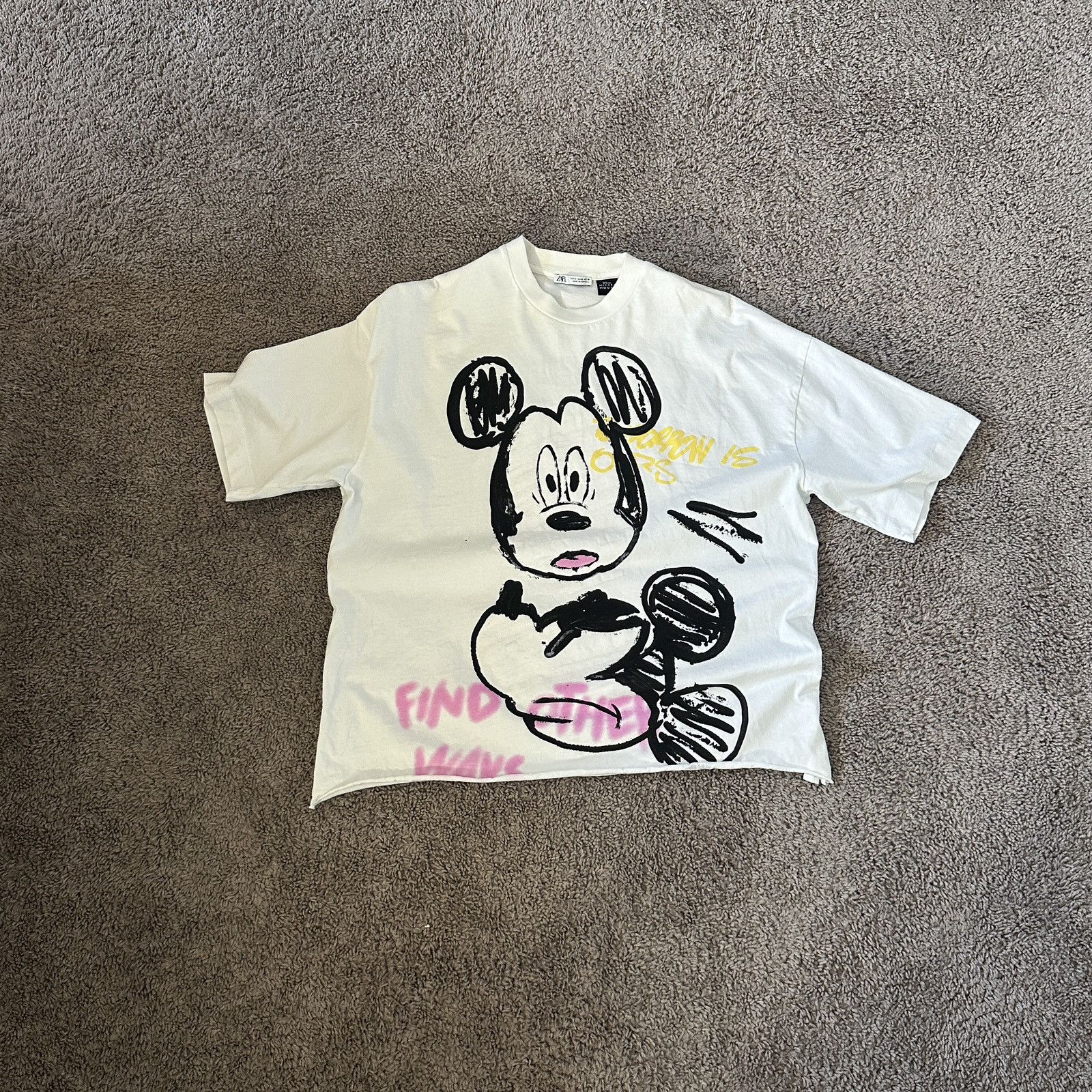 Mickey Mouse × Zara mickey mouse graphic tee Size US M / EU 48-50 / 2 - 1 Thumbnail
