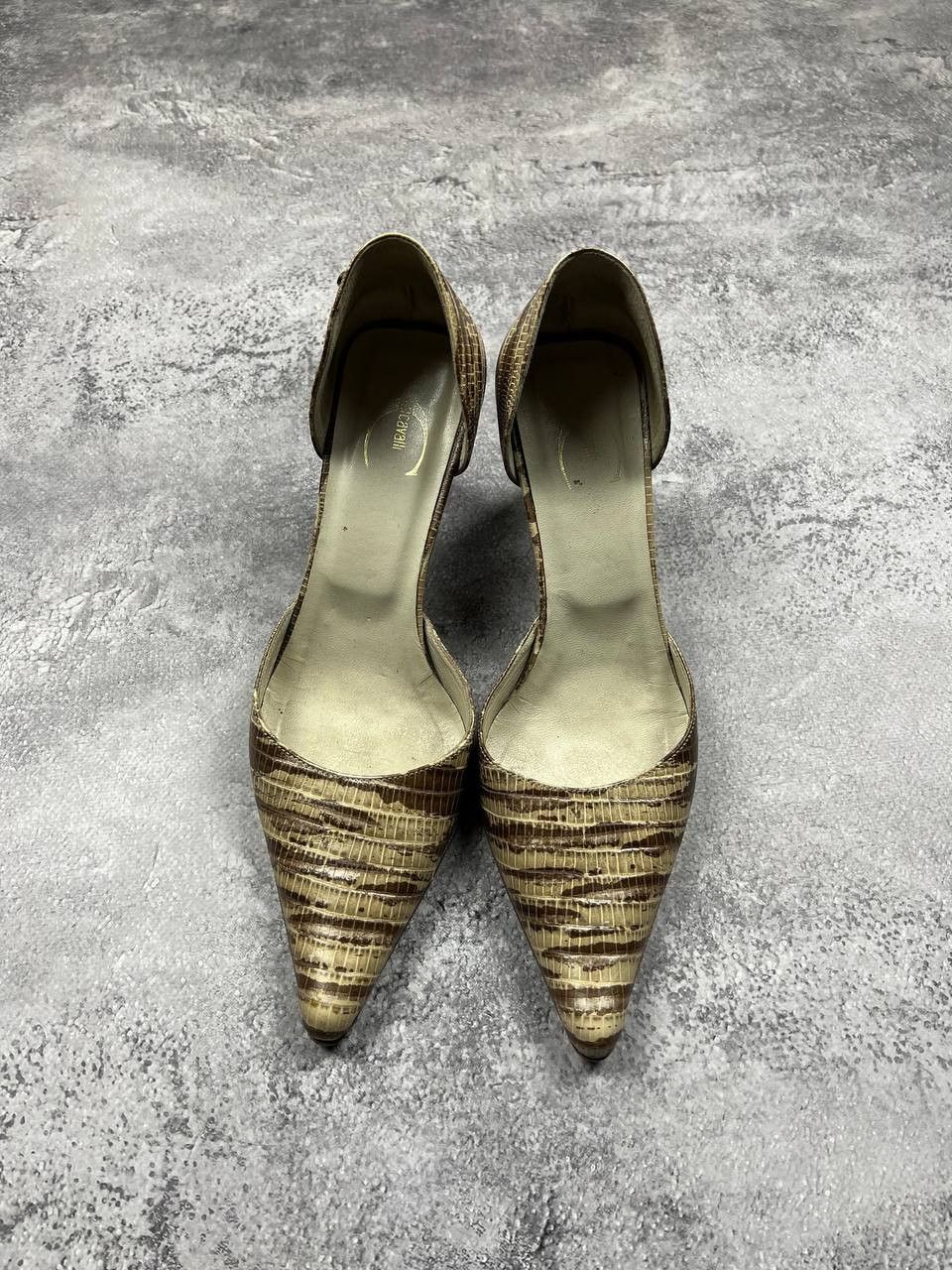 Just Cavalli Vintage Just Cavalli Heels Roberto Cavalli Snake Skin Size US 6 / IT 36 - 3 Thumbnail