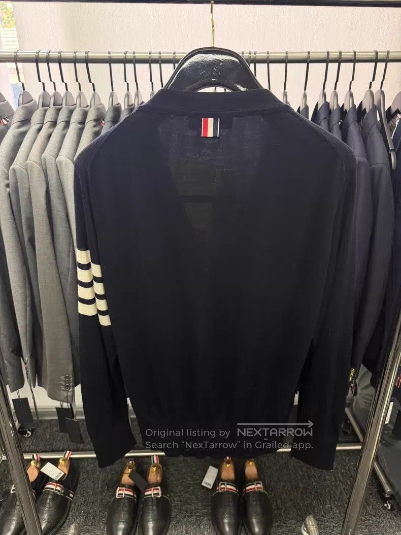 Thom Browne Thom Browne Wool Cardigan Size US M / EU 48-50 / 2 - 2 Thumbnail