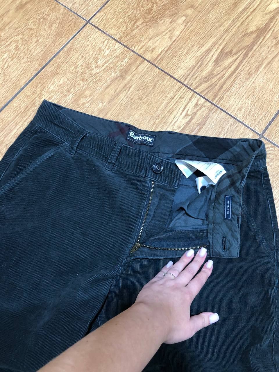 Barbour Barbour vintage luxury streetwear casual pants black Size US 32 / EU 48 - 16 Thumbnail