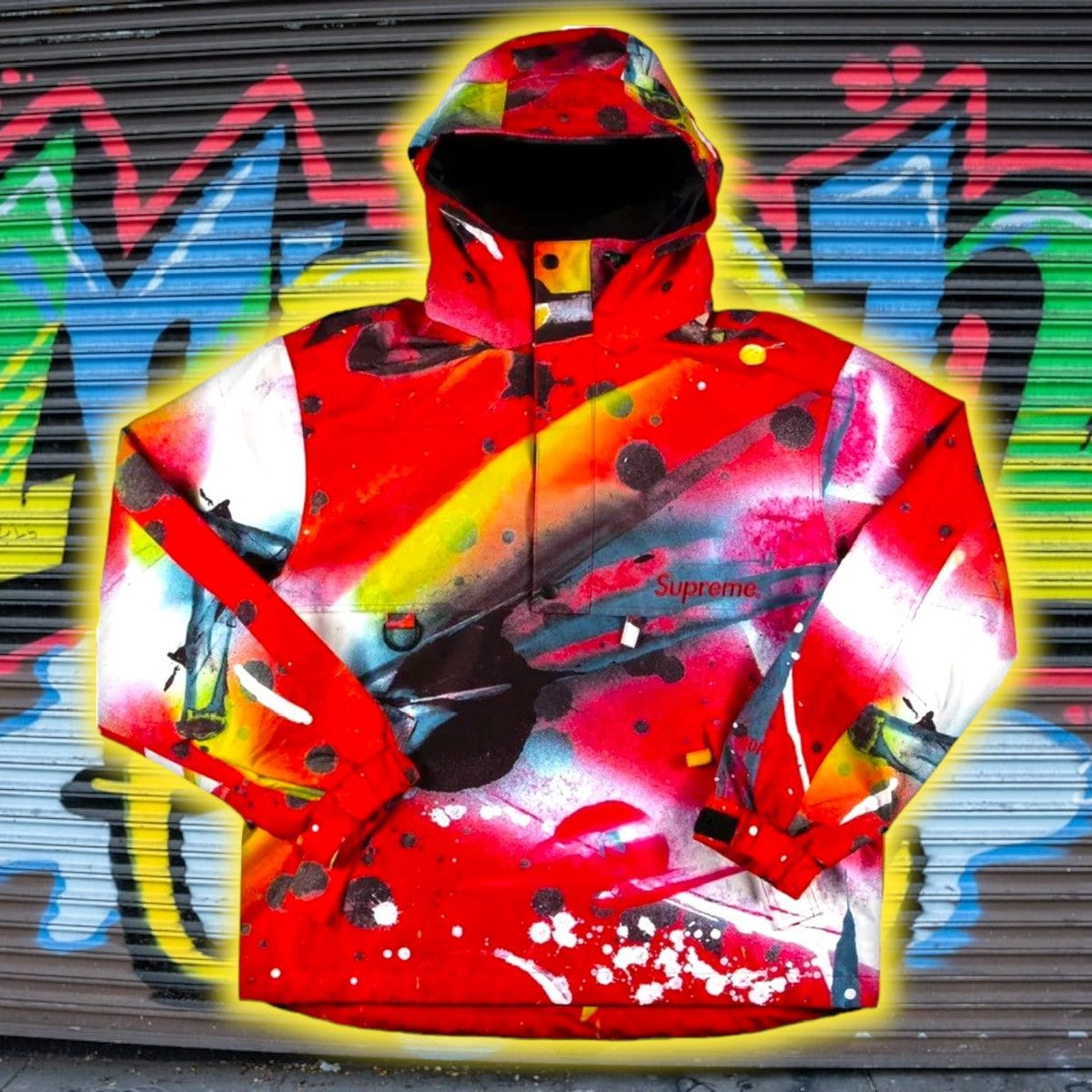 Supreme × The North Face Supreme Rammellzee Red SS20 ⛰️ DryVent jacket 🧥 Size US L / EU 52-54 / 3 - 4 Thumbnail
