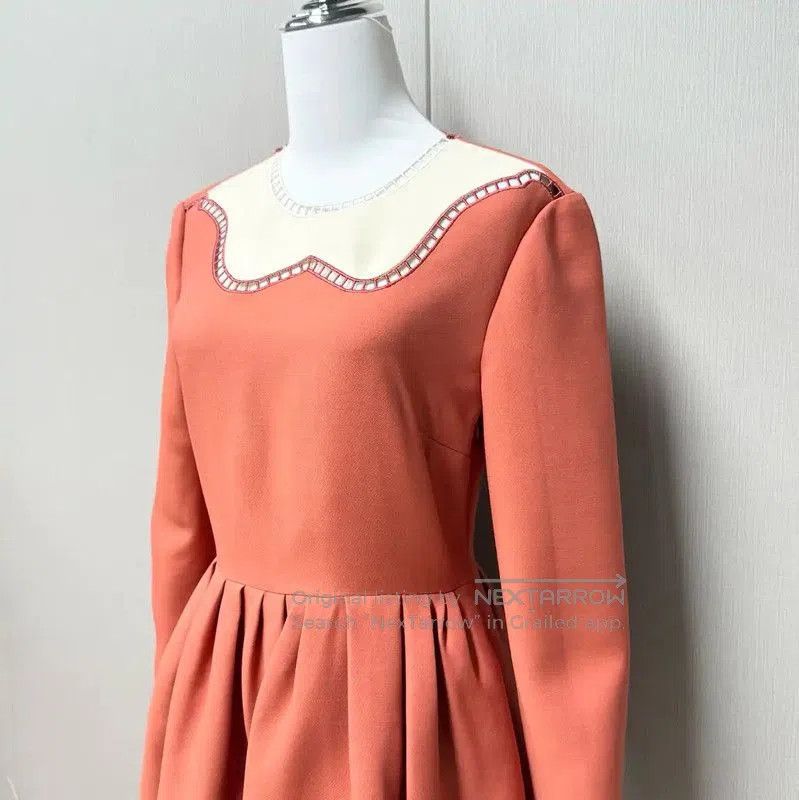 Fendi Fendi Women's Long Sleeve Color Block Dress . Size S / US 4 / IT 40 - 3 Thumbnail