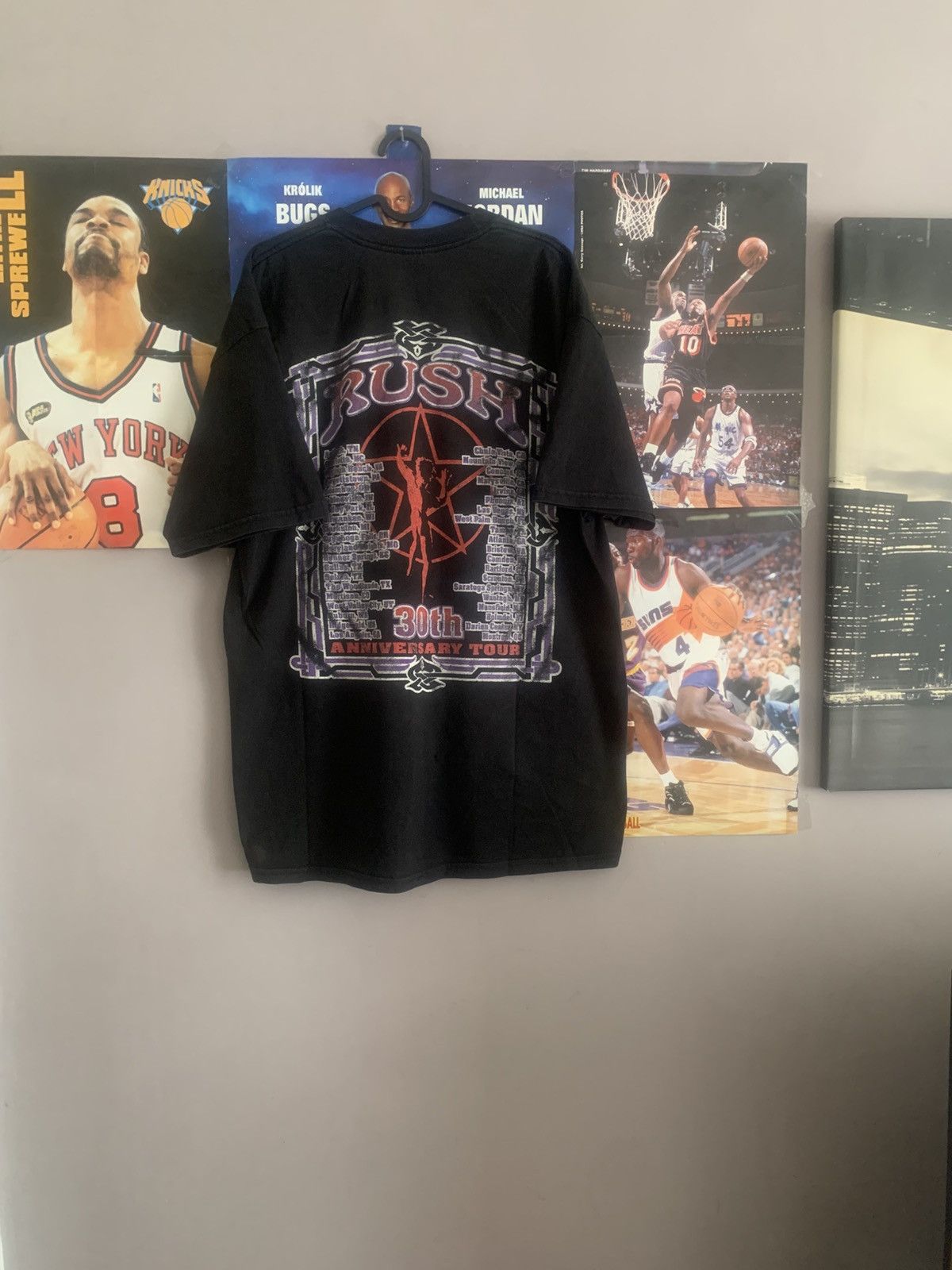 Band Tees × Jerzees × Vintage 00s Vintage Rush US 30th Anniversary Tour Tee Size US XL / EU 56 / 4 - 3 Thumbnail