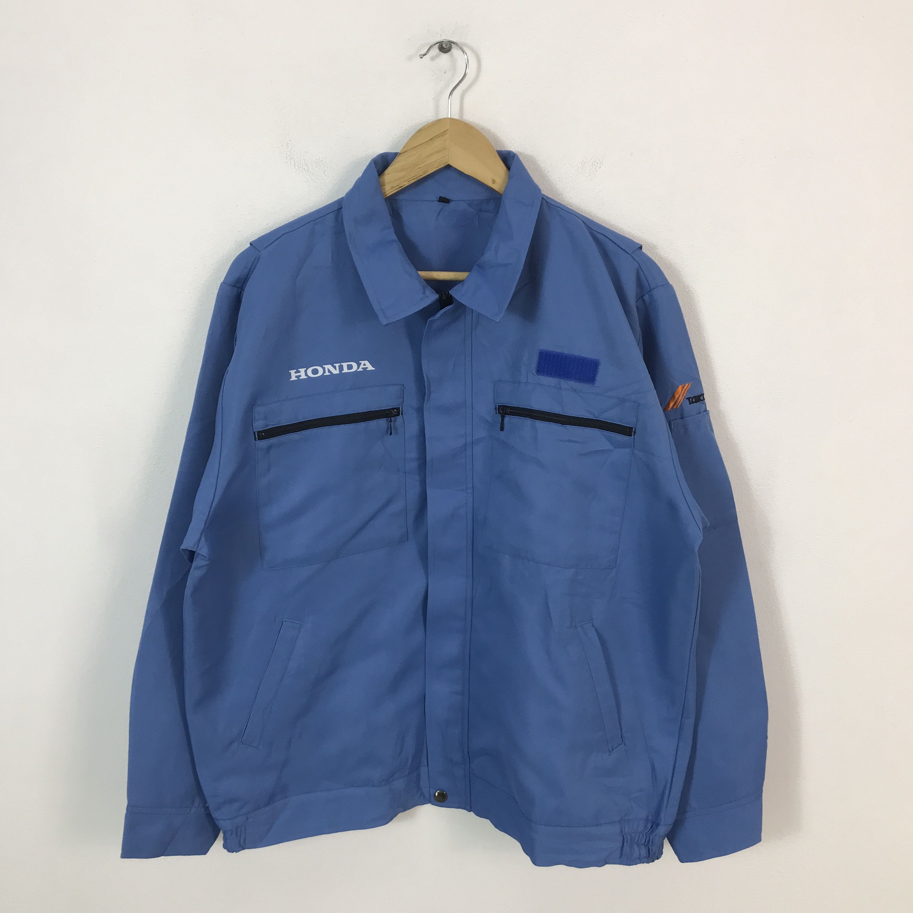 Sports Specialties Vtg Honda Racing Uniform motorsport Japan custom jacket Size US L / EU 52-54 / 3 - 2 Thumbnail