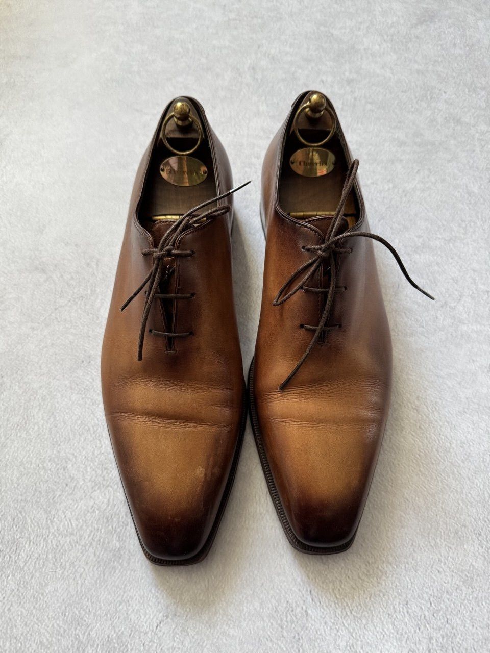 Berluti BERLUTI Alessandro Demesure Oxford Calf Leather Derby Size US 9.5 / EU 42-43 - 3 Thumbnail