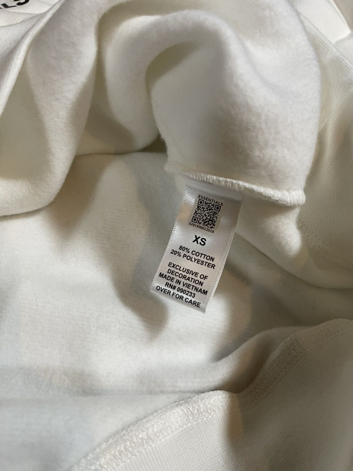 Essentials Fear of God Essentials Pull-over Mockneck Sweatshirts White Size US XS / EU 42 / 0 - 7 Thumbnail