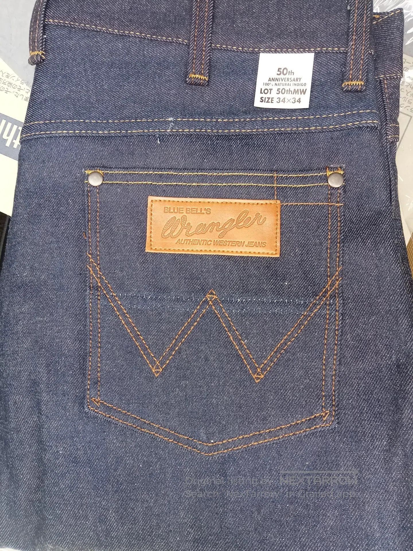 Wrangler Wrangler 50th Blue Bell Raw Denim. Size US 28 / EU 44 - 2 Thumbnail