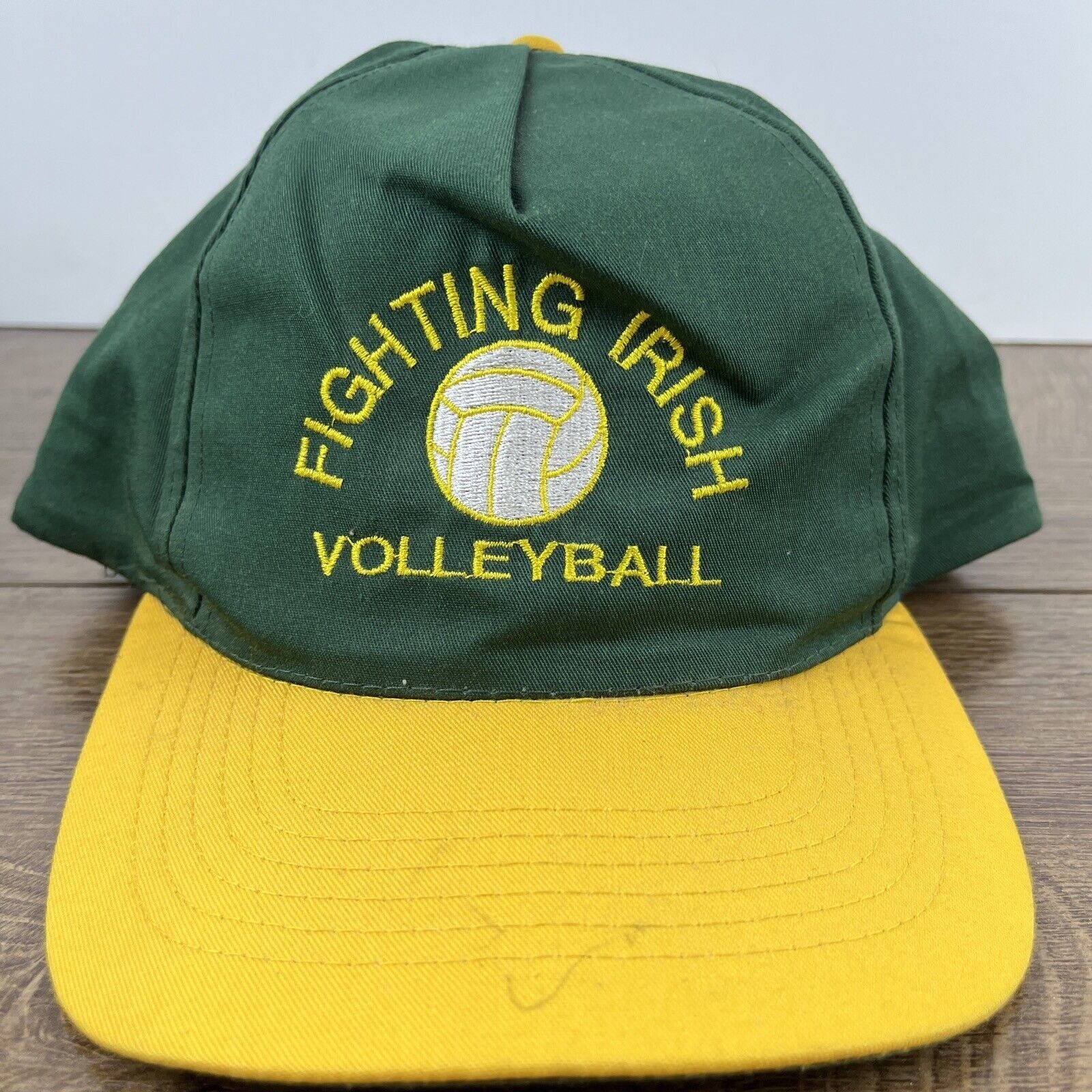 Other Notre Dame Fighting Irish Hat Volleyball Green Hat Snapback Size ONE SIZE - 6 Thumbnail