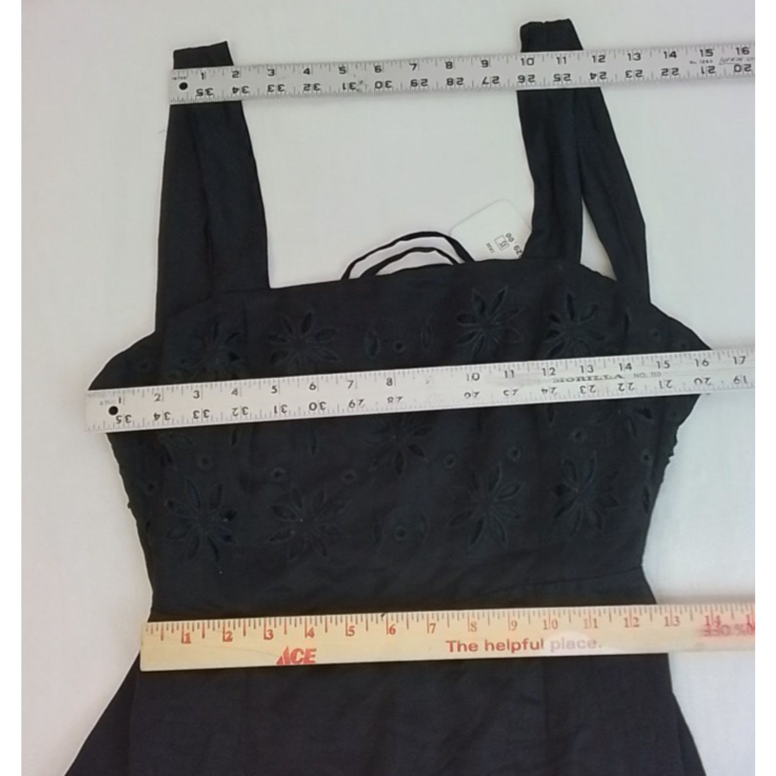 Karina Grimaldi Karina Grimaldi Maxi Dress Women's XS Black Lace Up NWT Size XS / US 0-2 / IT 36-38 - 14 Thumbnail
