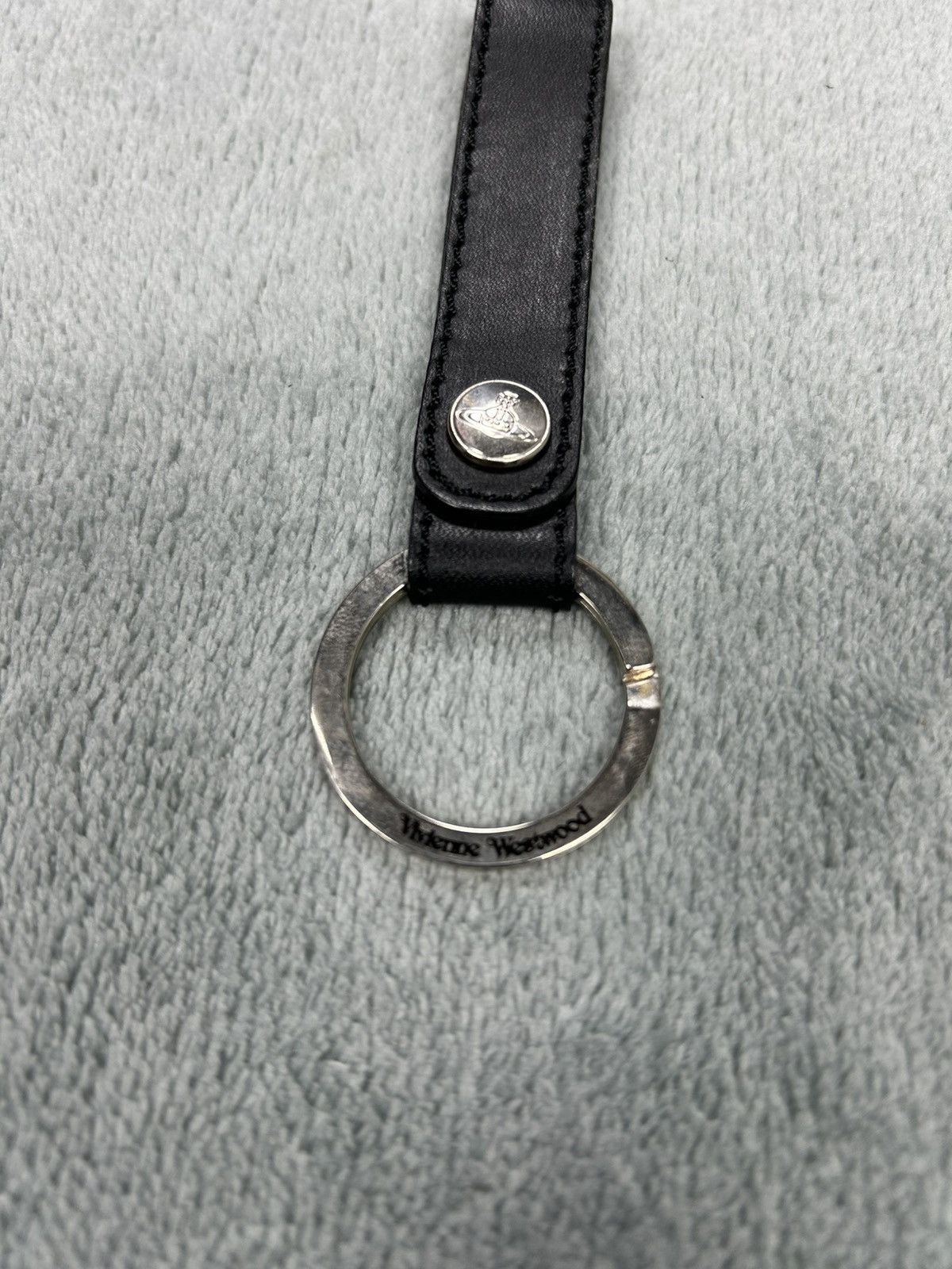 Vivienne Westwood Vivienne Westwood Saffiano Keychain Size ONE SIZE - 3 Thumbnail