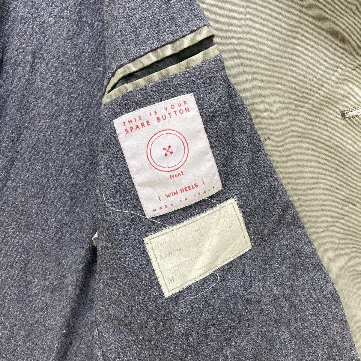 Wim Neels Wim Neels Double Breasted Worker Workwear Blanket Jacket Size US S / EU 44-46 / 1 - 18 Thumbnail