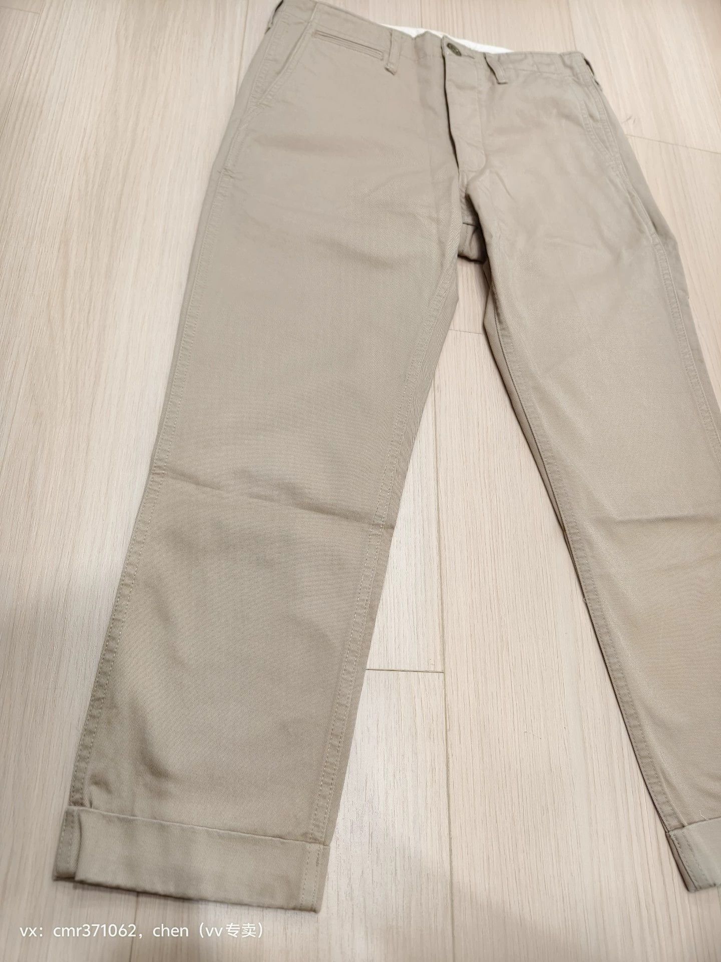 Vintage VISVIM 17SS HIGH WATER CHINO Beige Size 1 Size US 29 - 2 Thumbnail