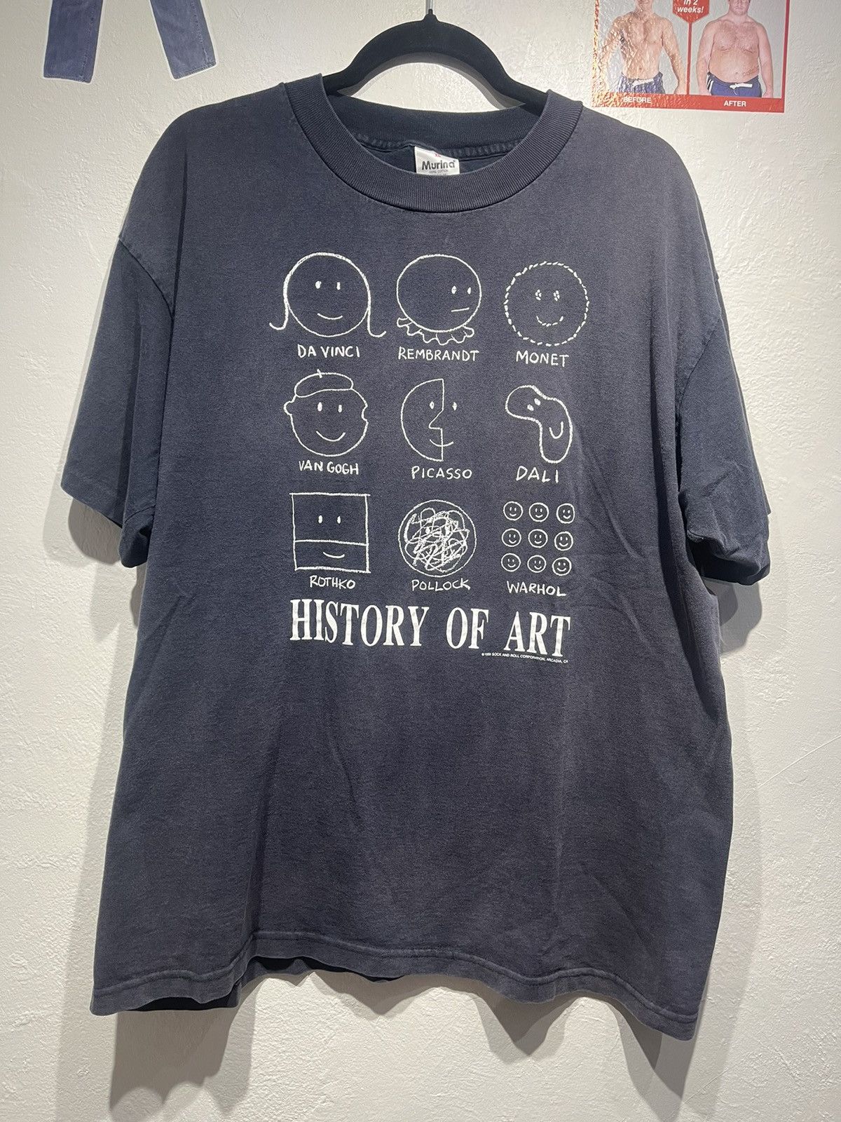History Of Art T Shirt | Grailed