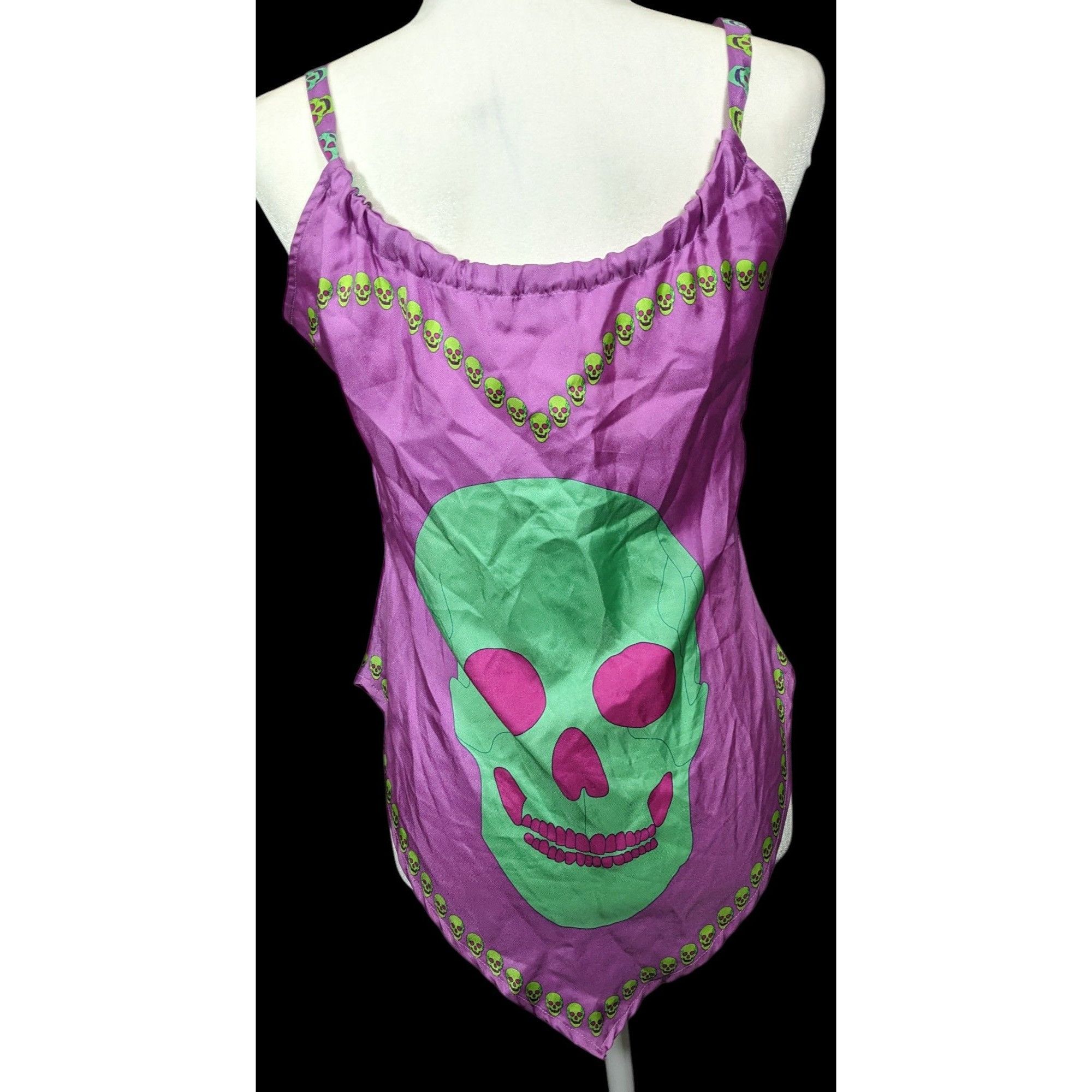 Other Charlotte Sparre Gothic Skeleton Purple And Green Top Size S Size S / US 4 / IT 40 - 1 Thumbnail