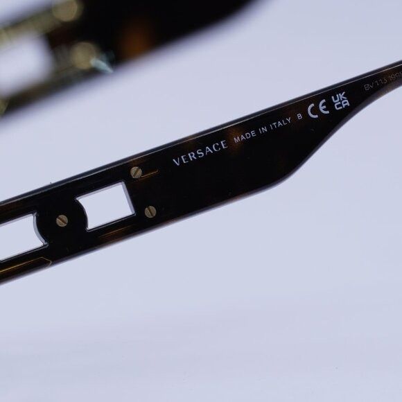 Versace Versace VE3347 108 Eyeglasses Havana 54mm Cat Eye Frame Size ONE SIZE - 6 Thumbnail