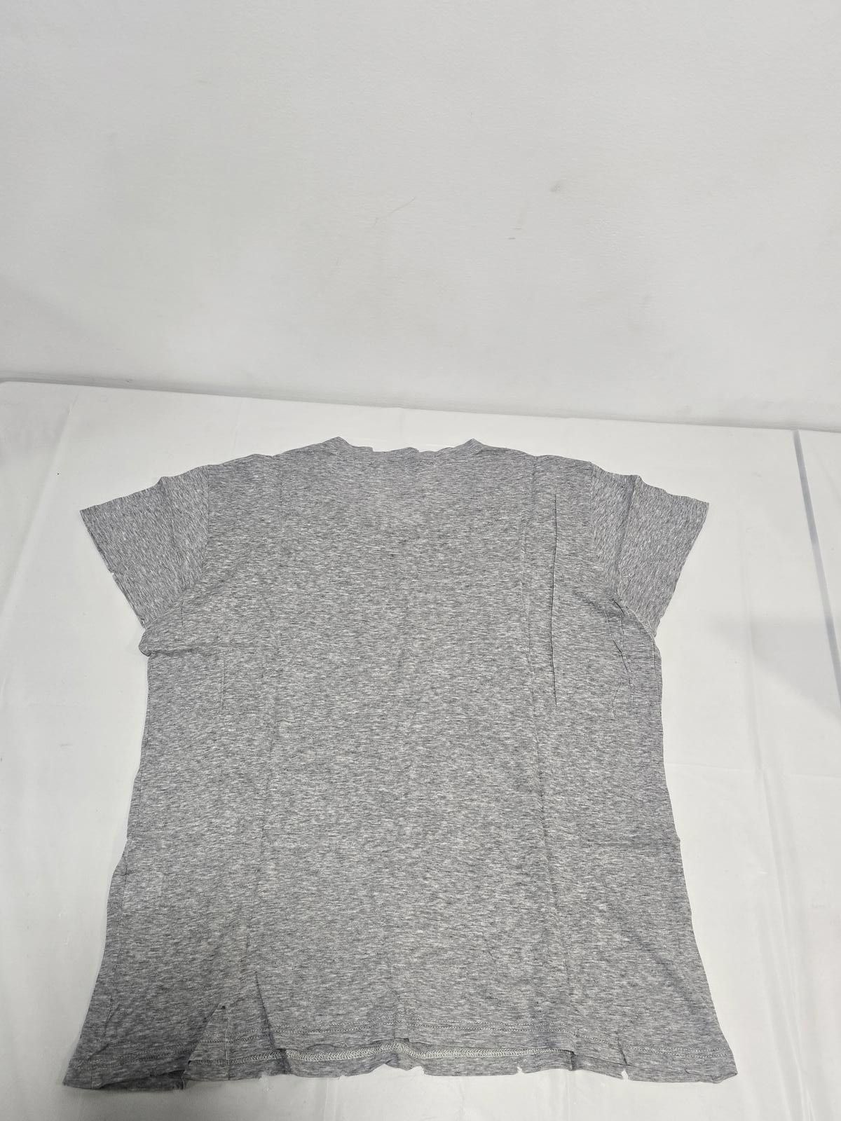 Balmain BALMAIN Paris Grey Distressed Cotton T-Shirt (Size m) Size US M / EU 48-50 / 2 - 2 Thumbnail