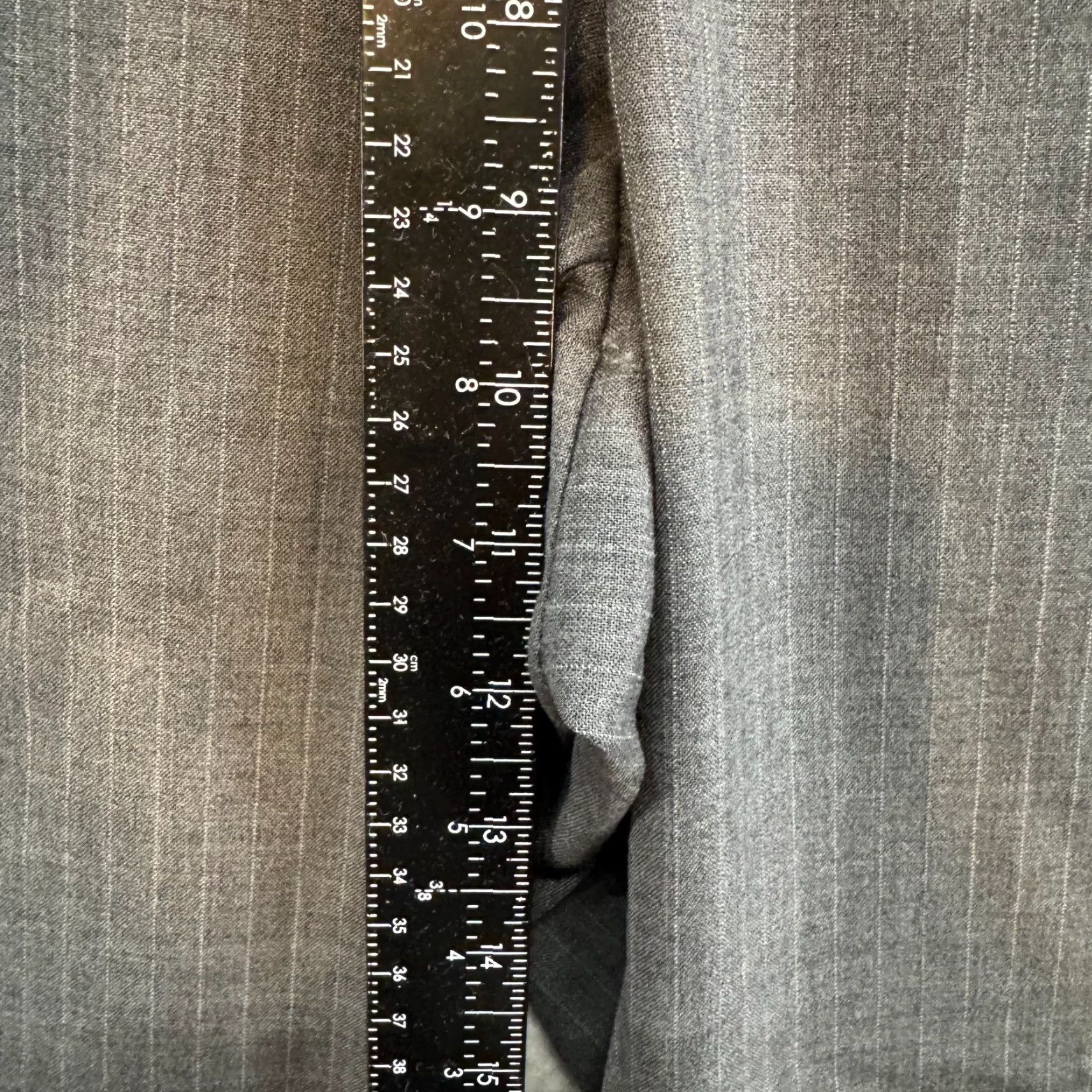 Gap VINTAGE Gap Trousers Dress Pants 12 14 30 32 Grey Pinstripe Corpcore Office Womens Size 34" / US 12 / IT 48 - 7 Thumbnail