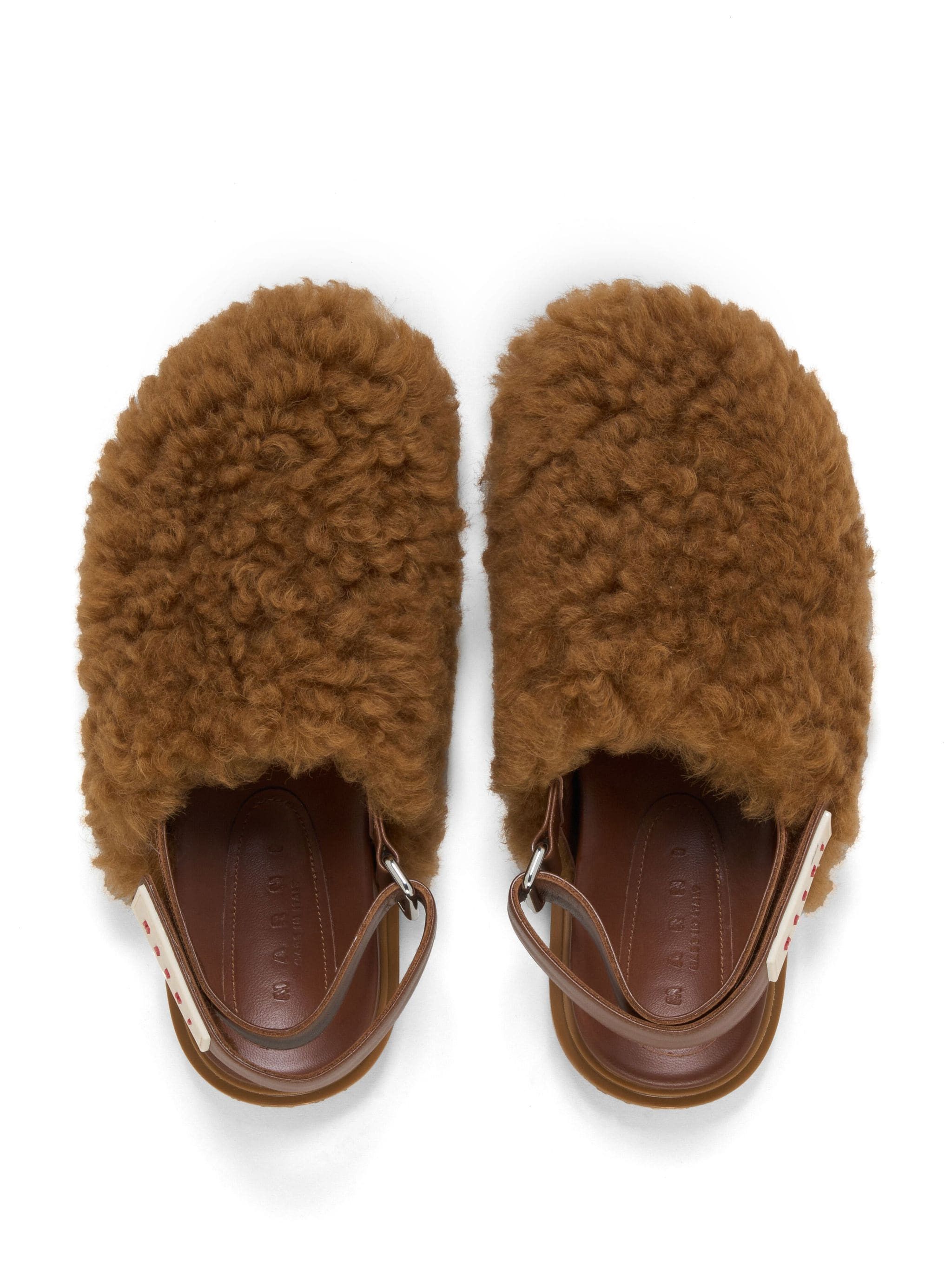 Marni o1w1db10824 Mules in Brown Size US 10 / IT 40 - 2 Thumbnail