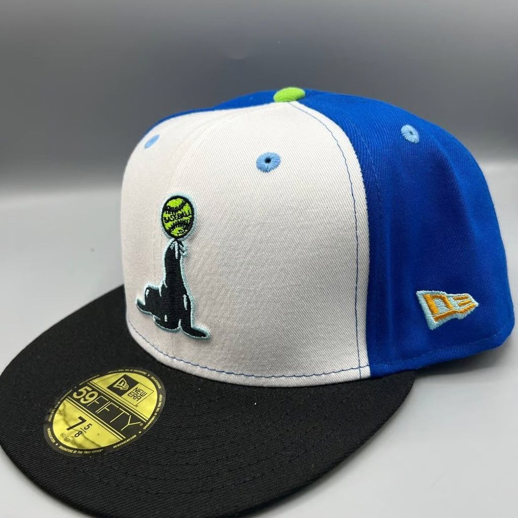 New Era San Francisco Seals Hat Men 7 5/8 White MiLB Fitted Cap Size ONE SIZE - 2 Thumbnail