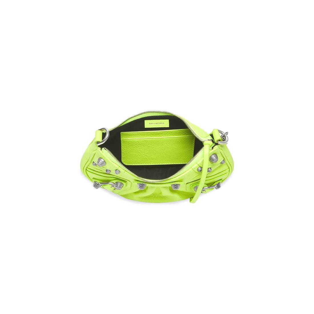 Balenciaga o1tr1nto0525 Size: OS /Le Cagole Mini Bag With Chain Green Size ONE SIZE - 5 Thumbnail