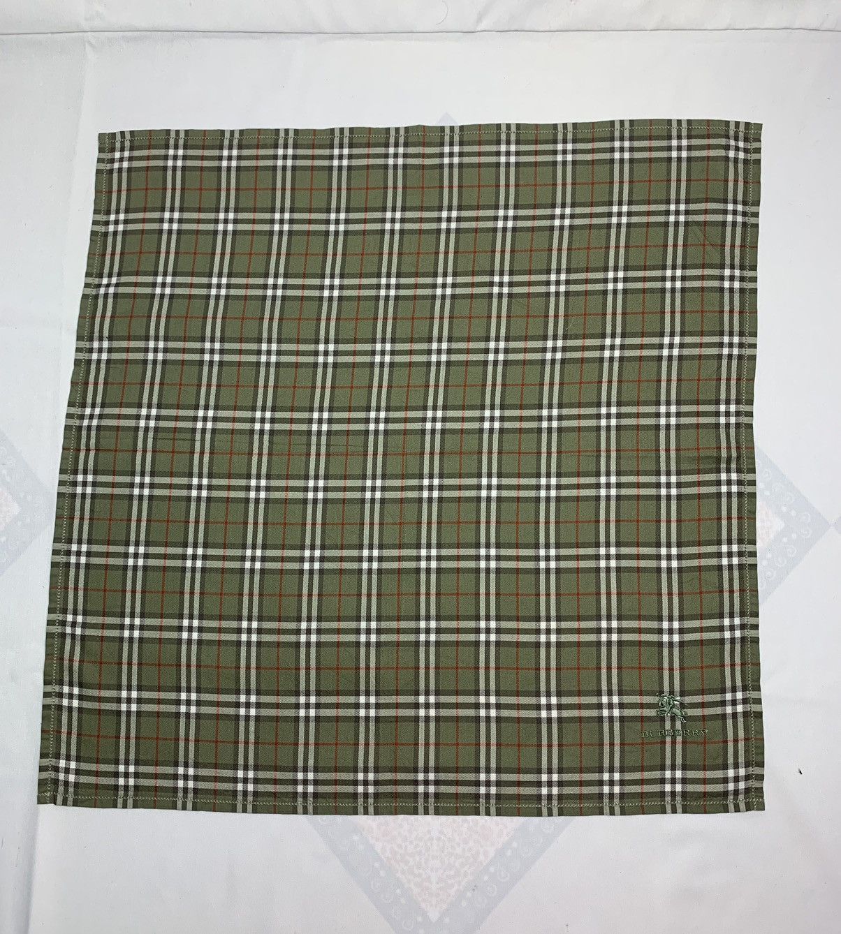 Burberry Vintage Burberry Handkerchief / Neckerchief / Bandana Size ONE SIZE - 3 Thumbnail