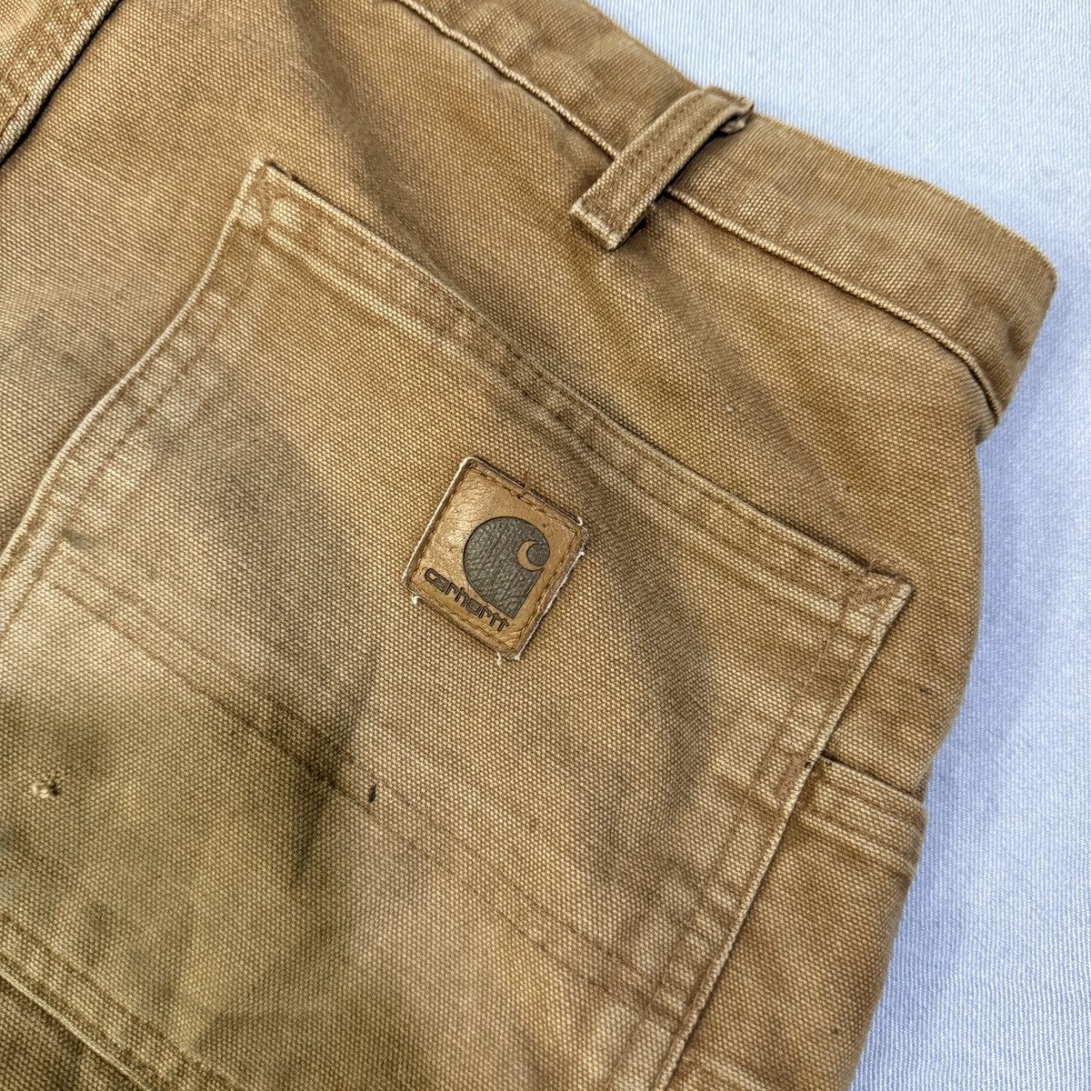 Carhartt Carhartt sashiko embroiderd B194 BRN Double knee denim Size US 34 / EU 50 - 11 Thumbnail