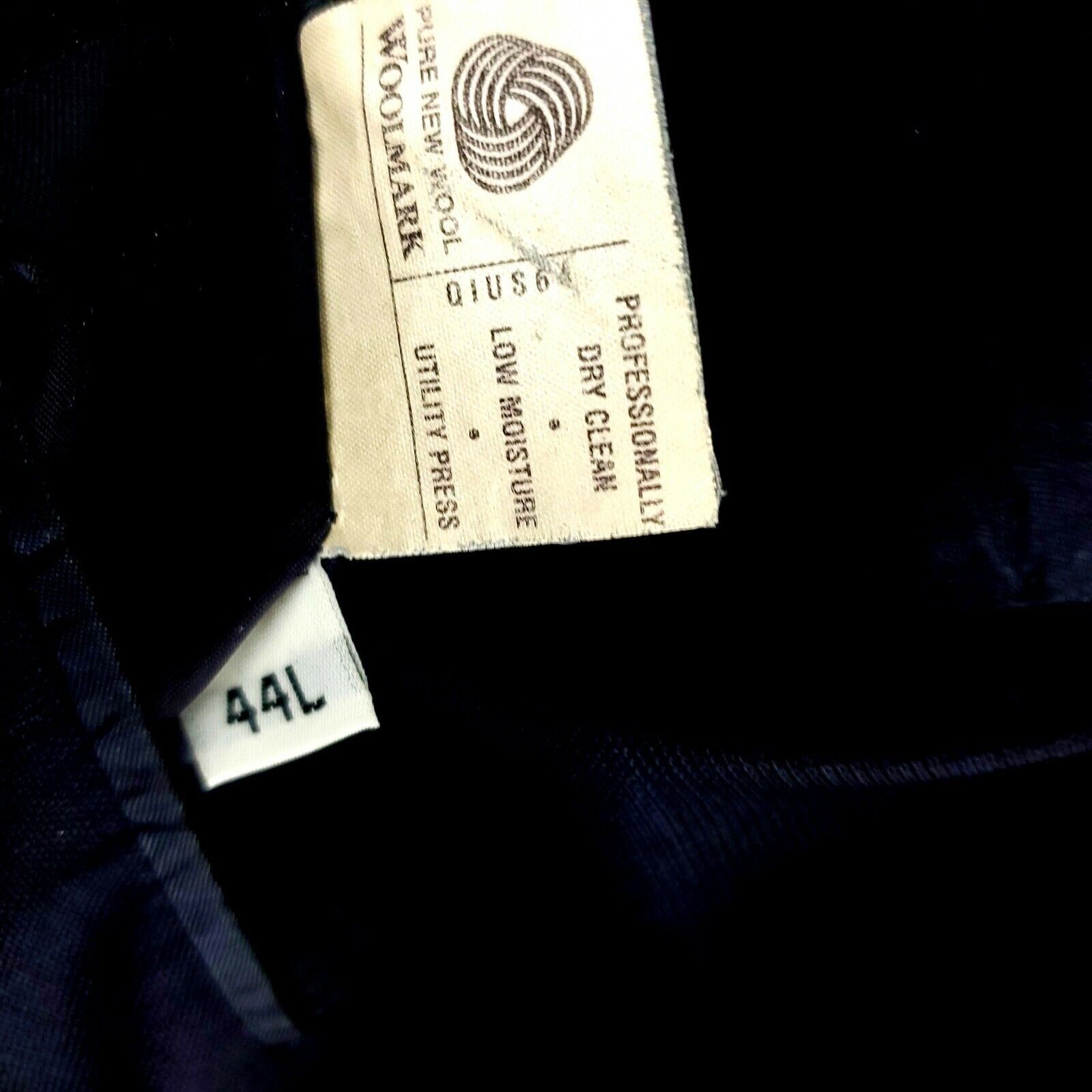 Hart Schaffner Marx Hart Schaffner Marx Gold Trumpeter Wool 2 Button Blazer 44L Size 44L - 8 Thumbnail