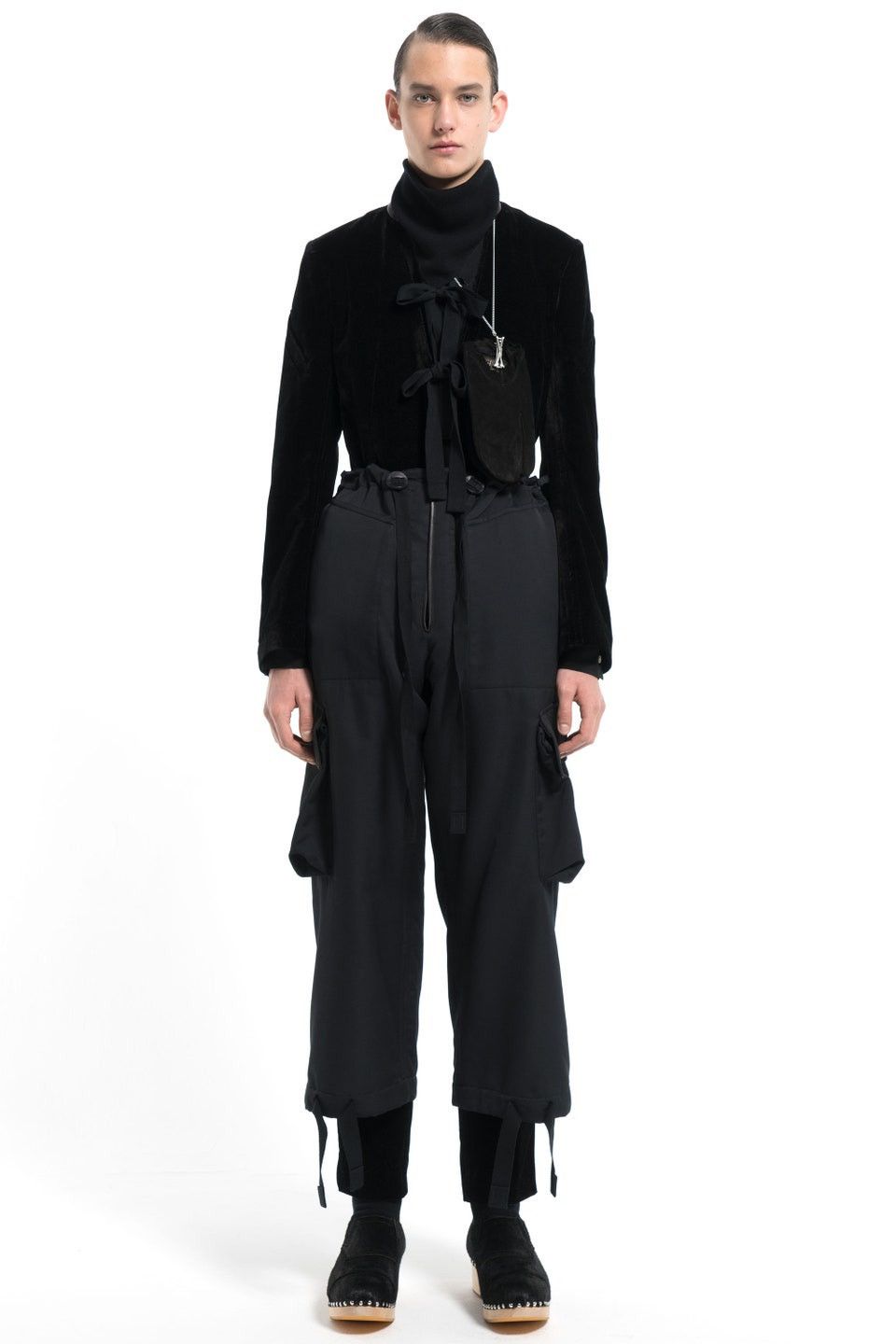 Takahiromiyashita The Soloist. Silk Velvet Blazer Size 46R - 13 Thumbnail