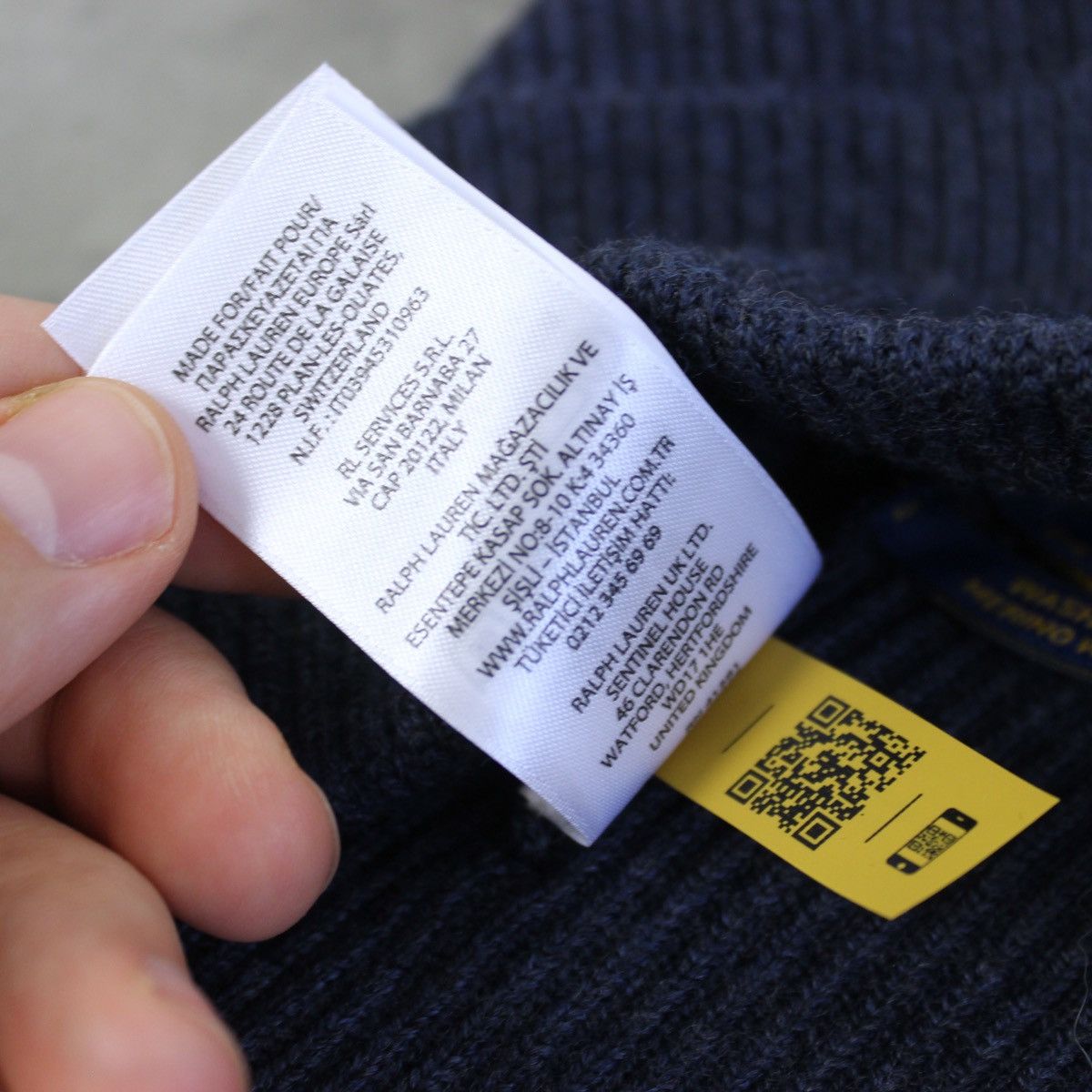 Polo Ralph Lauren Polo Ralph Lauren Hat Merino Wool Size ONE SIZE - 5 Thumbnail