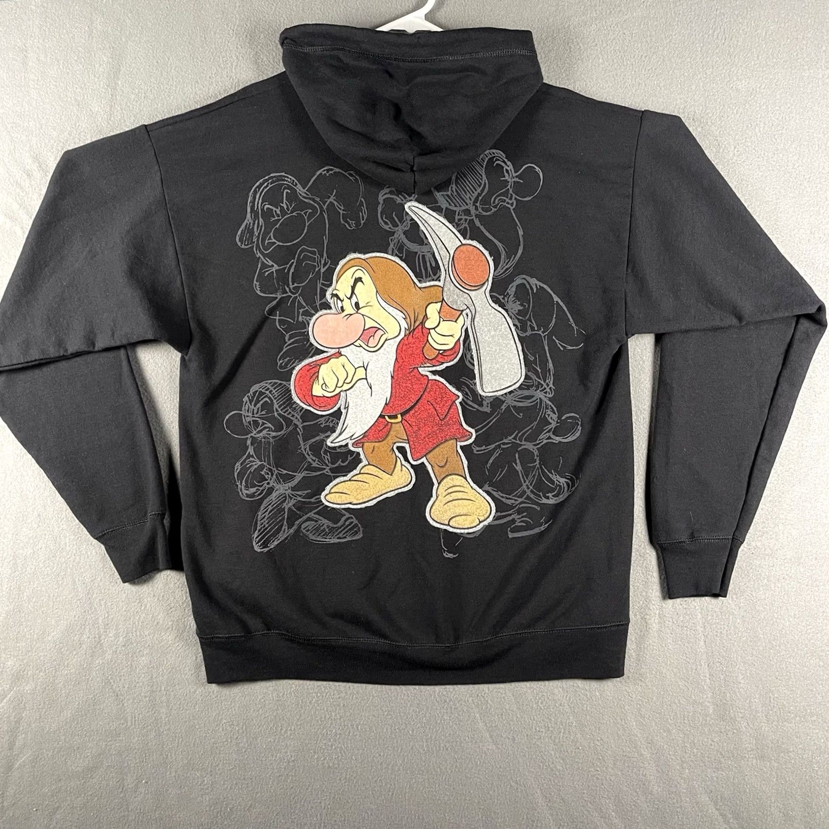 Disney Disney Parks Grumpy Full Zip Hoodie Disney Black Size Large Hoodie Men Size US L / EU 52-54 / 3 - 4 Thumbnail