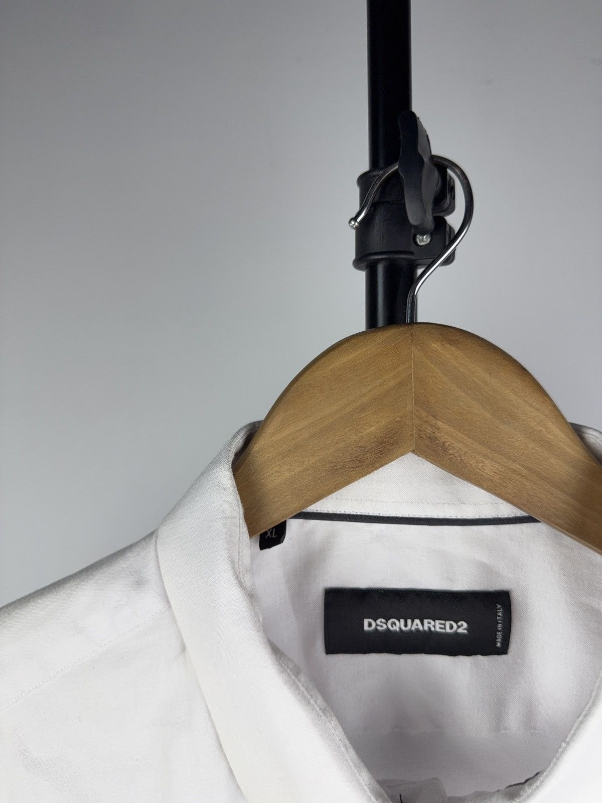 Dsquared2 Vintage 00 Retro Dsquared2 luxury blank basic Shirt Size US XL / EU 56 / 4 - 5 Thumbnail