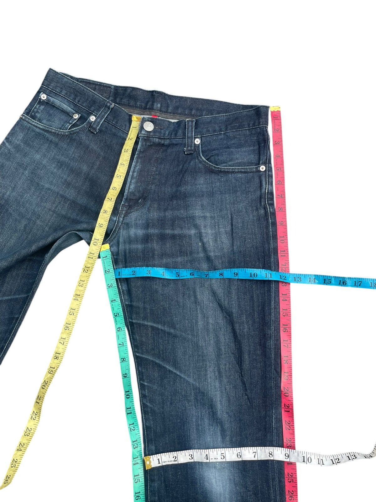Japanese Brand × Uniqlo Uniqlo Jeans Size US 35 - 16 Thumbnail