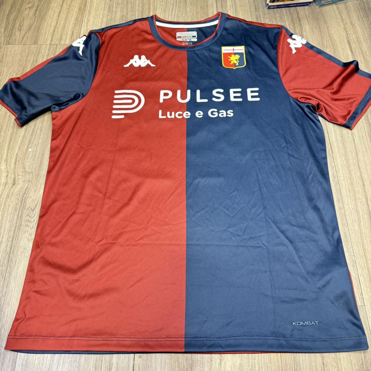 Kappa Genoa 24/25 home shirt #45 Balotelli Size US XXL / EU 58 / 5 - 1 Thumbnail