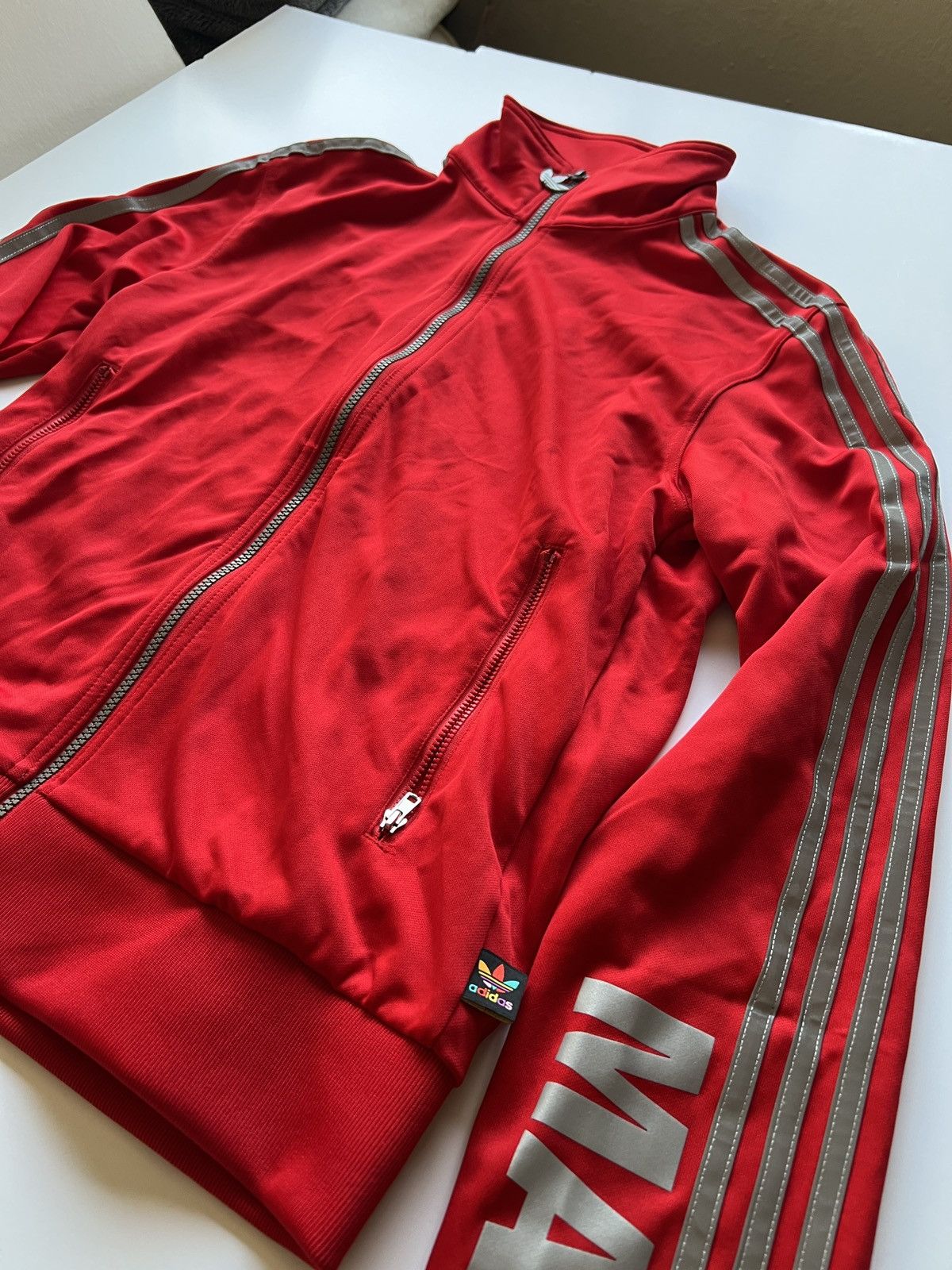 Adidas Adidas X Human Race 3M Track Top Red Size US S / EU 44-46 / 1 - 3 Thumbnail