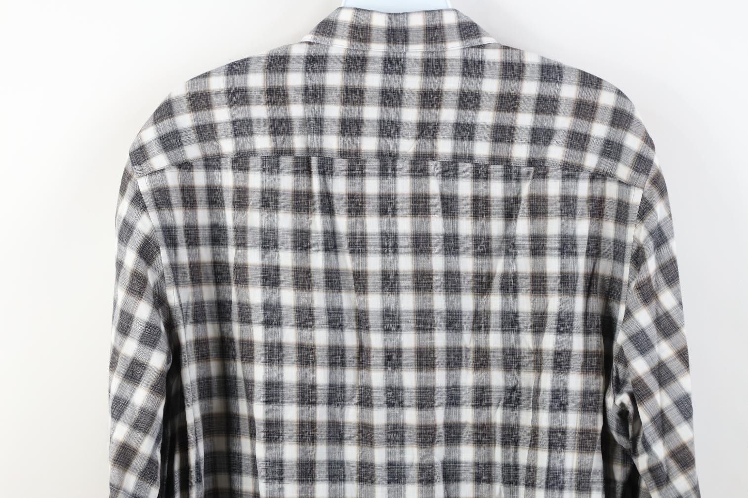 Theory Theory Irving Betton Check Plaid Collared Button Shirt Size US M / EU 48-50 / 2 - 10 Thumbnail