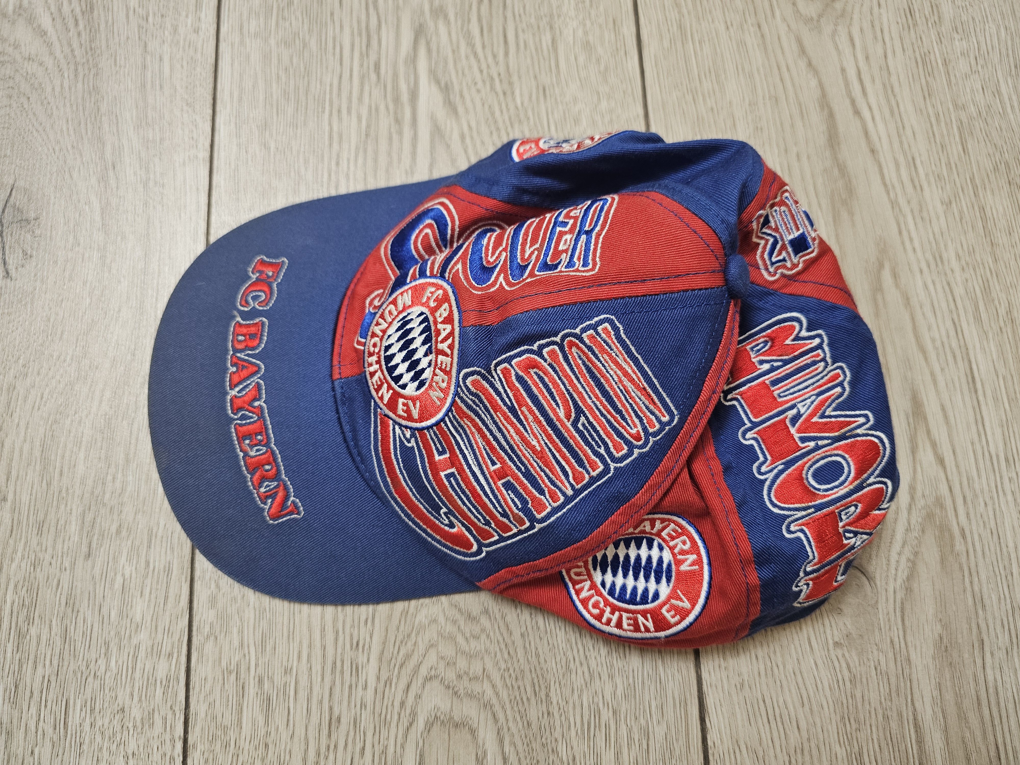 Vintage BAYERN MUNICH VINTAGE 90s CAP FOOTBALL HAT SOCCER CAP Size ONE SIZE - 2 Thumbnail