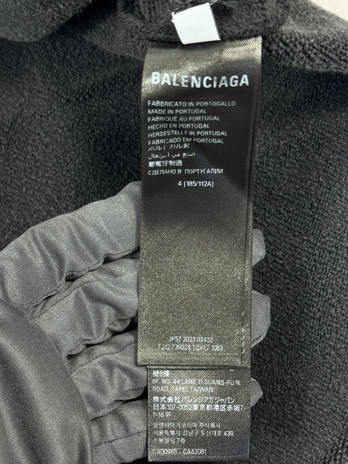 Balenciaga SEE NOW BUY NOW PRINT DISTRESSED HOODIE Size US XL / EU 56 / 4 - 9 Thumbnail