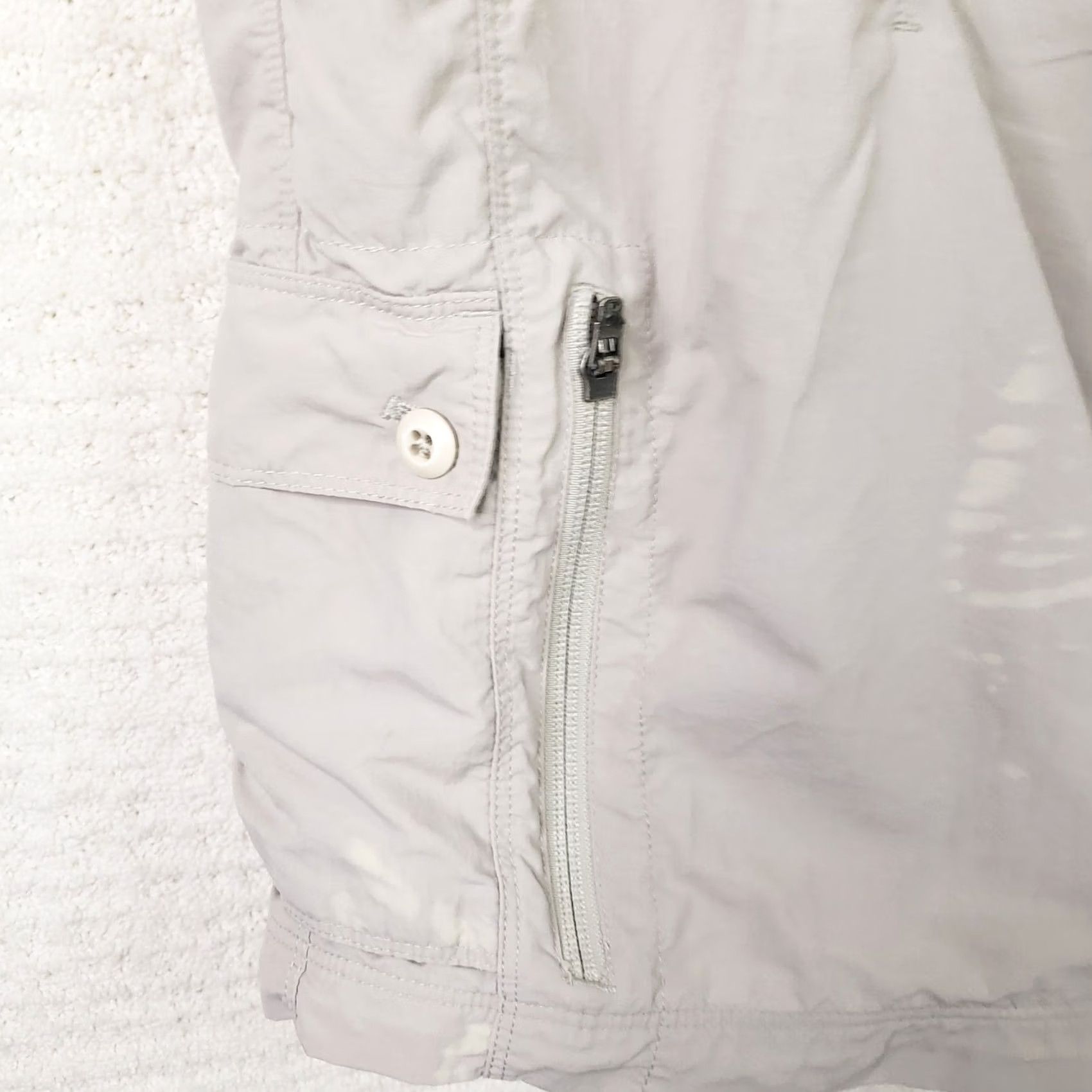 Eastern Mountain Sports EMS Eastern Mountain Sports Hiking Cargo Nylon Shorts Men's 38 Reg Beige Putty Cargo Regular 9in Inseam Men's Beige Nylon Convertible Shorts Size US 38 / EU 54 - 5 Thumbnail