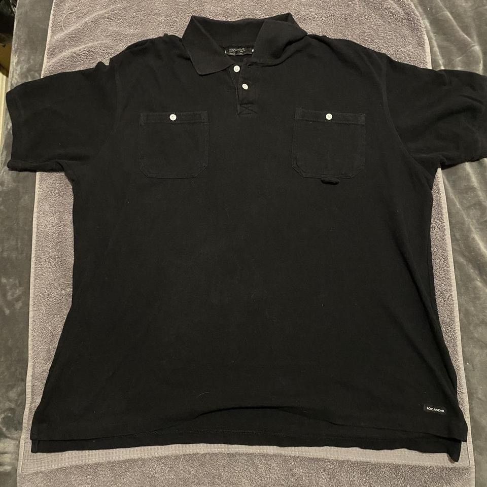 Rocawear Rocawear Denim Co. Polo T-shirt Size US XL / EU 56 / 4 - 2 Thumbnail