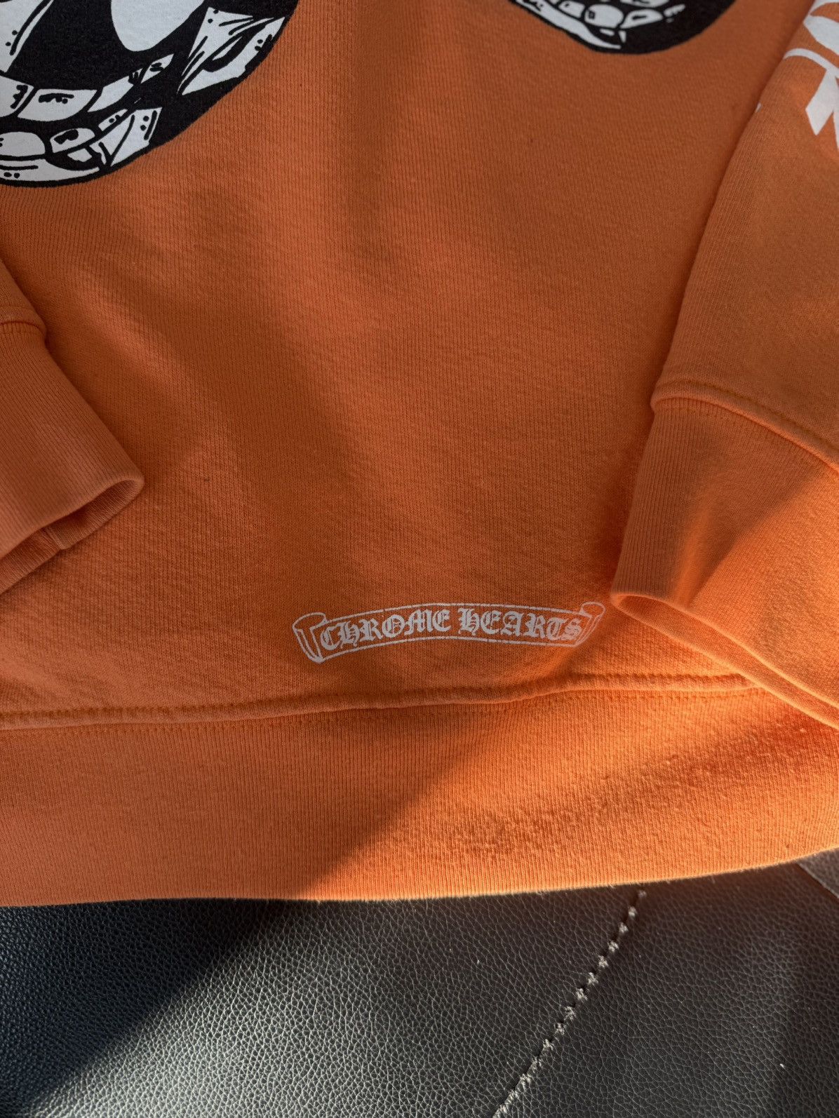 Chrome Hearts × Matty Boy Chrome Hearts Orange “LINK” Matty Boy Hoodie Size L Size US L / EU 52-54 / 3 - 12 Thumbnail