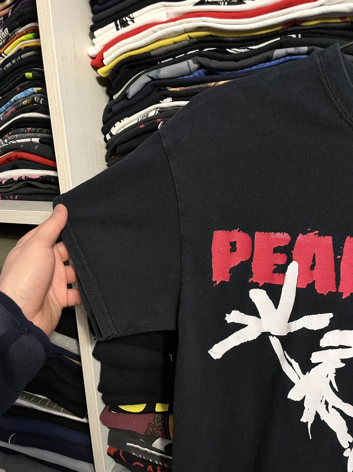 Band Tees Vintage 00s Pearl Jam Alive Stickman Rock Band T-Shirt Size US M / EU 48-50 / 2 - 10 Thumbnail
